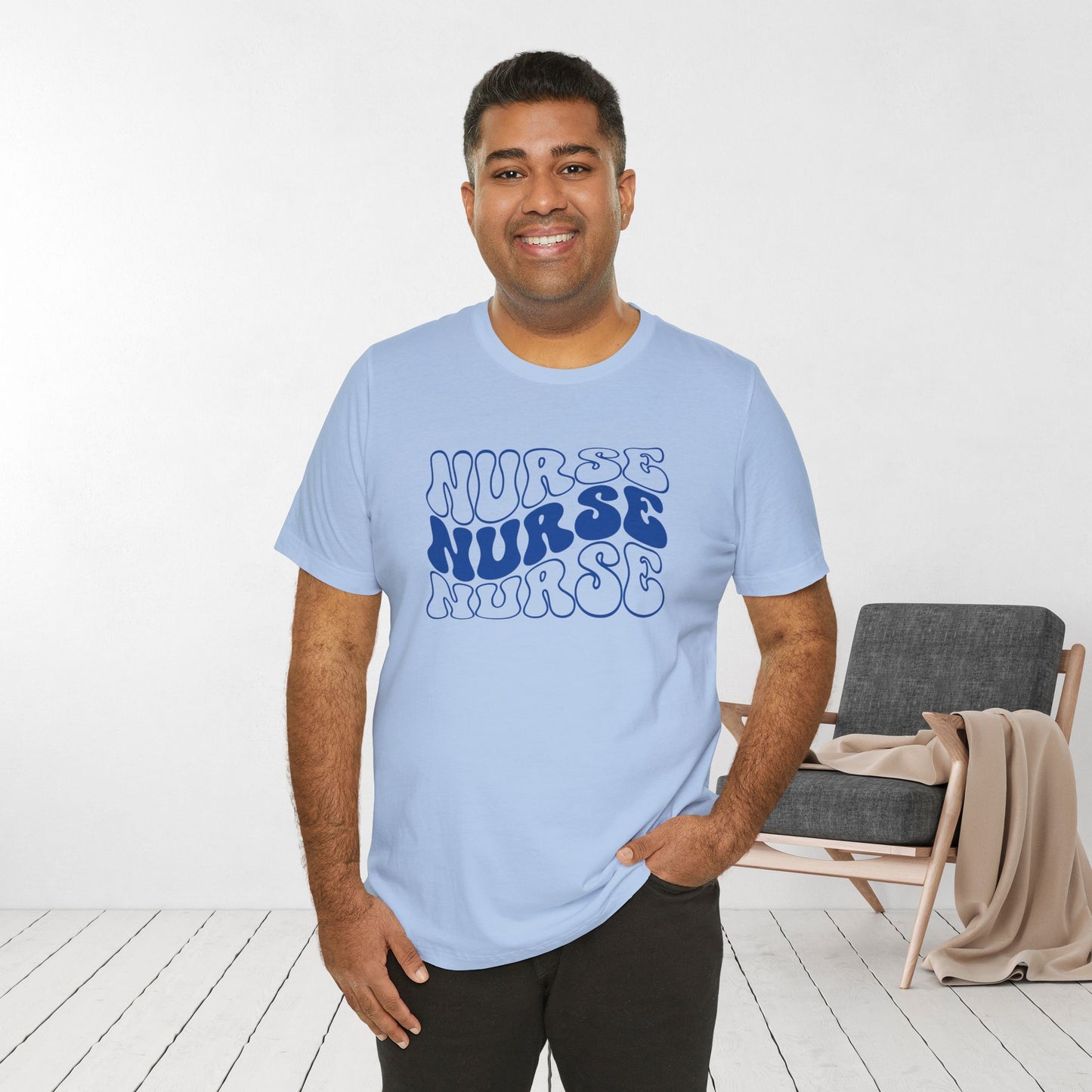 Groovy Nurse Shirt - Registered Nurse Soft Cotton Tee