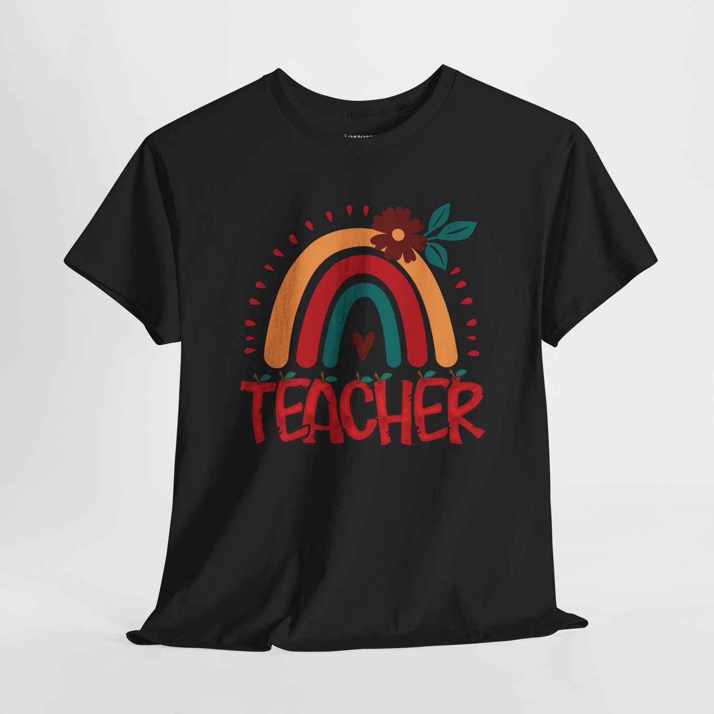 Trendy Teacher Shirt - Back to School Heavy Cotton Tee