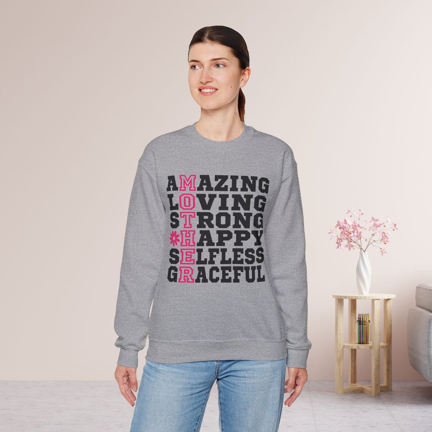 Mother Sweatshirt - Mama Sweatshirt - Mom Crewneck Pullover