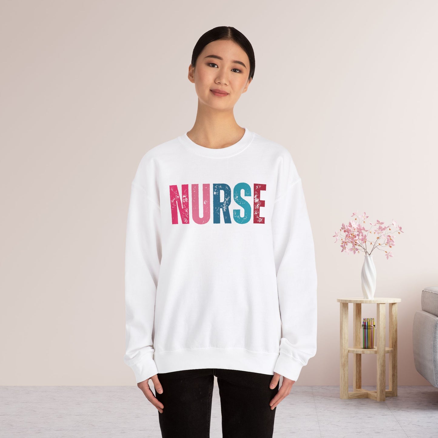 Trendy Nurse Sweatshirt for Registered Nurse