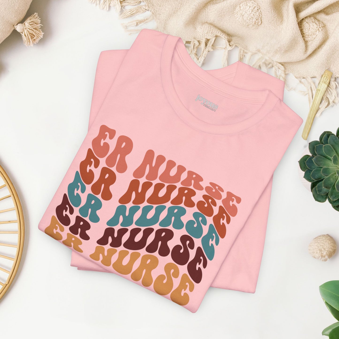 Groovy ER Nurse Shirt - Emergency Nurse Soft Cotton Tee
