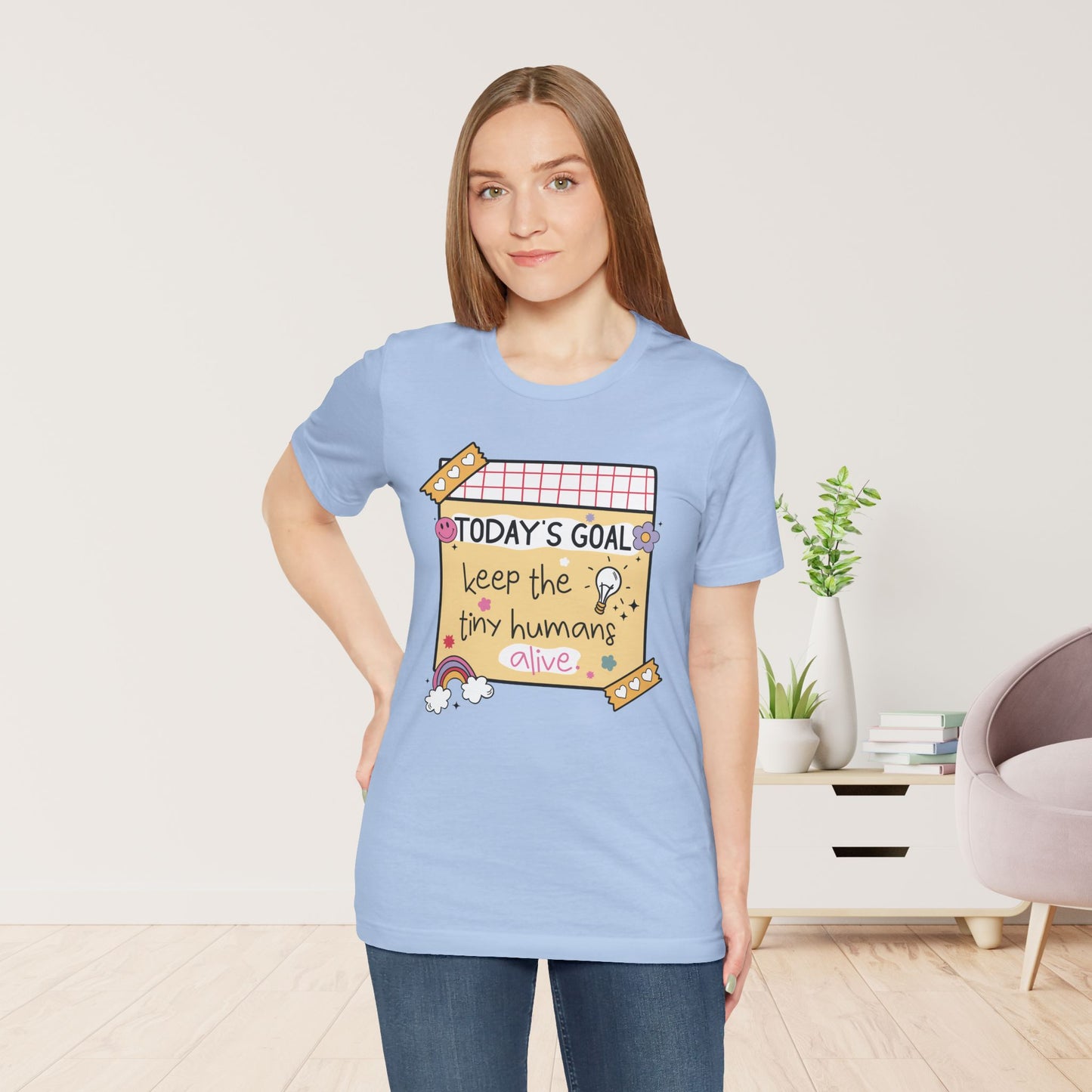 Trendy Motivational Teacher Soft Cotton Tee