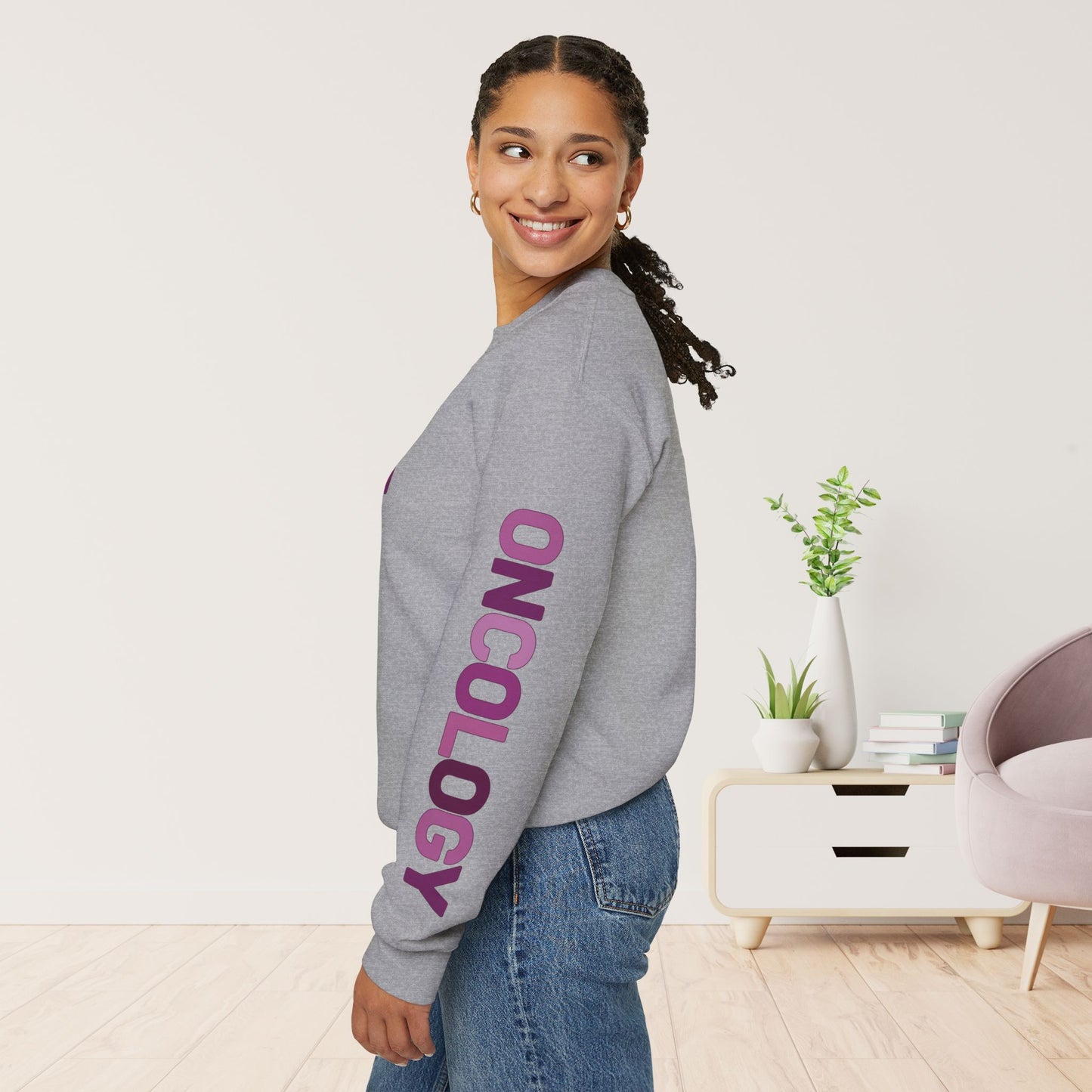 Unisex Purple Oncology Sweatshirt
