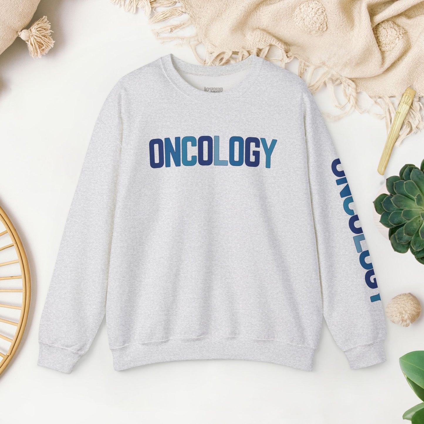 Unisex Blue Oncology Sweatshirt