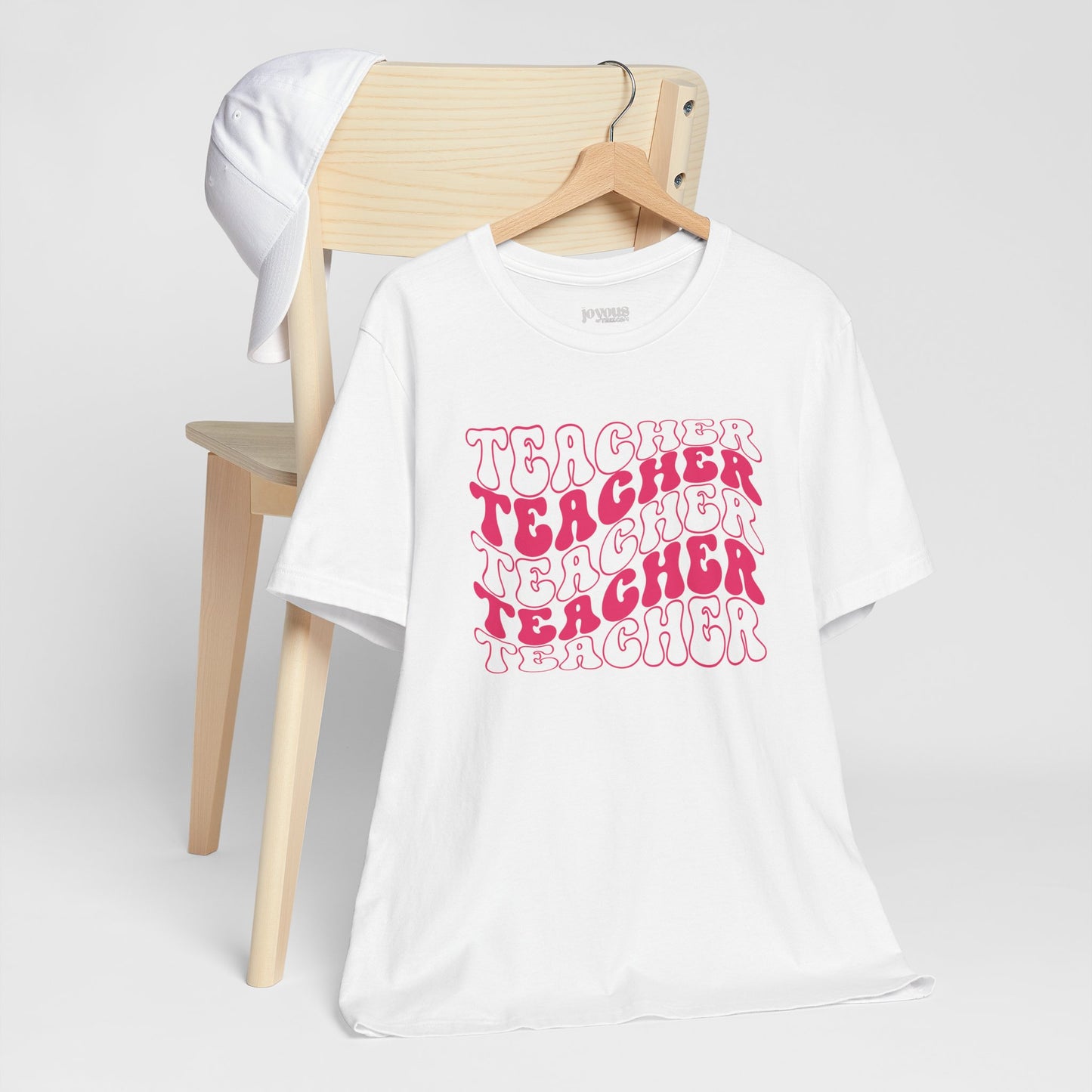 Groovy Trendy Teacher Soft Cotton Tee for School Teachers