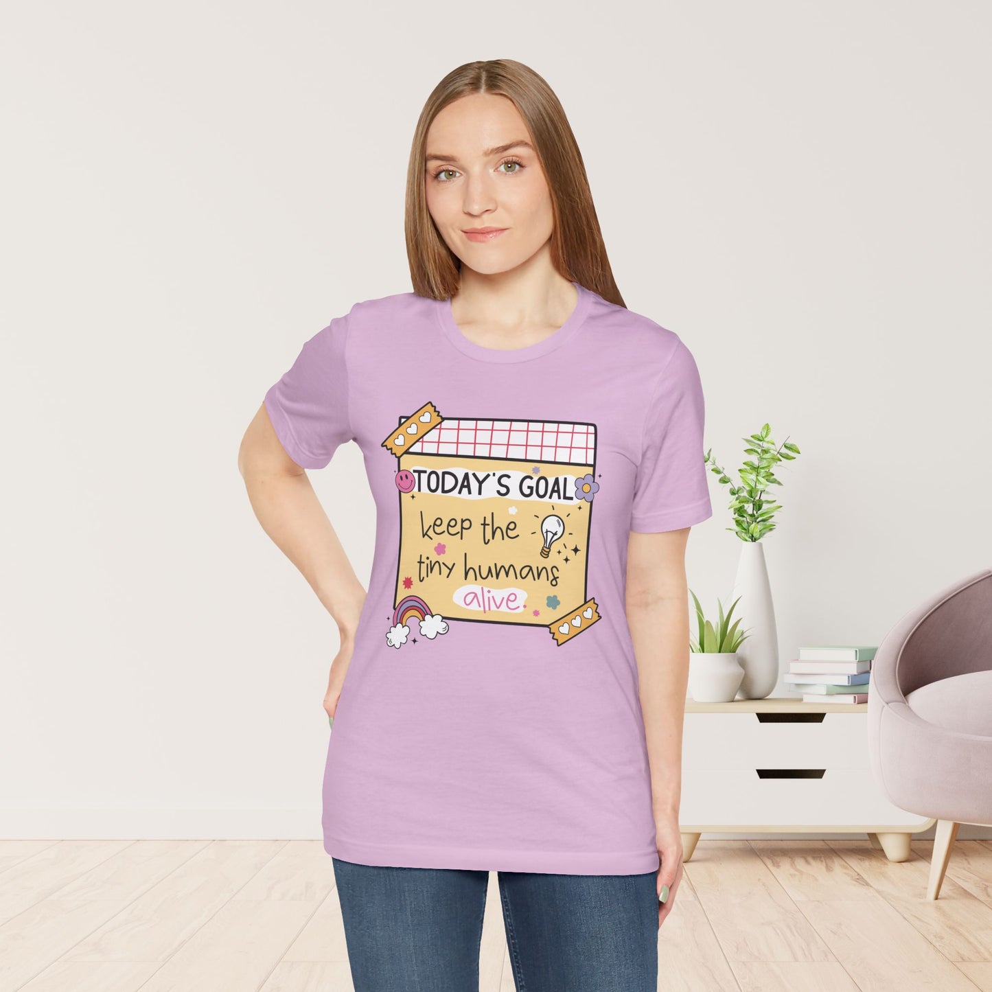 Trendy Motivational Teacher Soft Cotton Tee