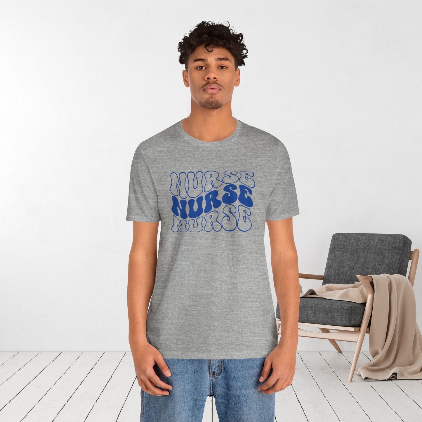 Groovy Nurse Shirt - Registered Nurse Soft Cotton Tee