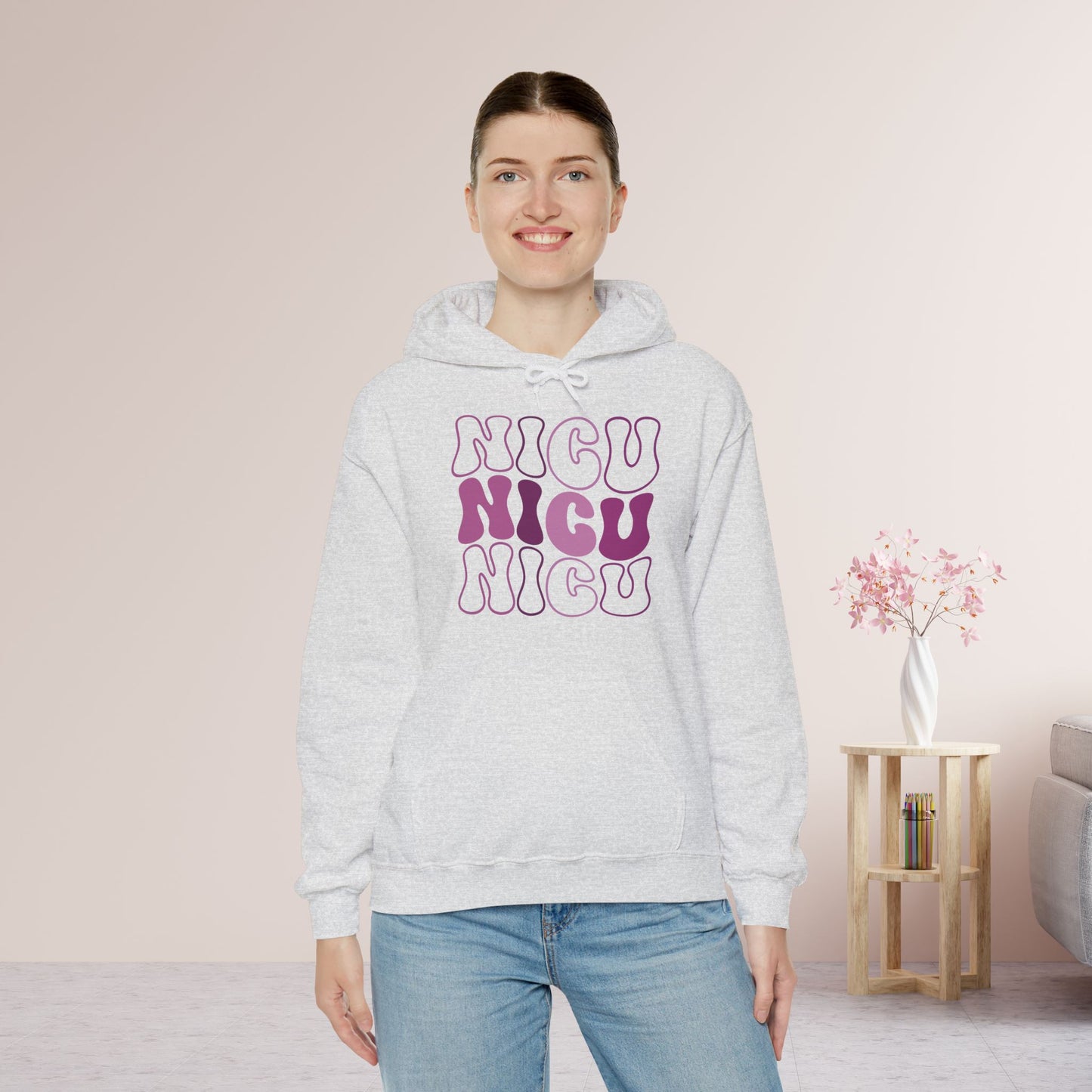 Groovy NICU Hoodie - Neonatal ICU Nurse Hoodie