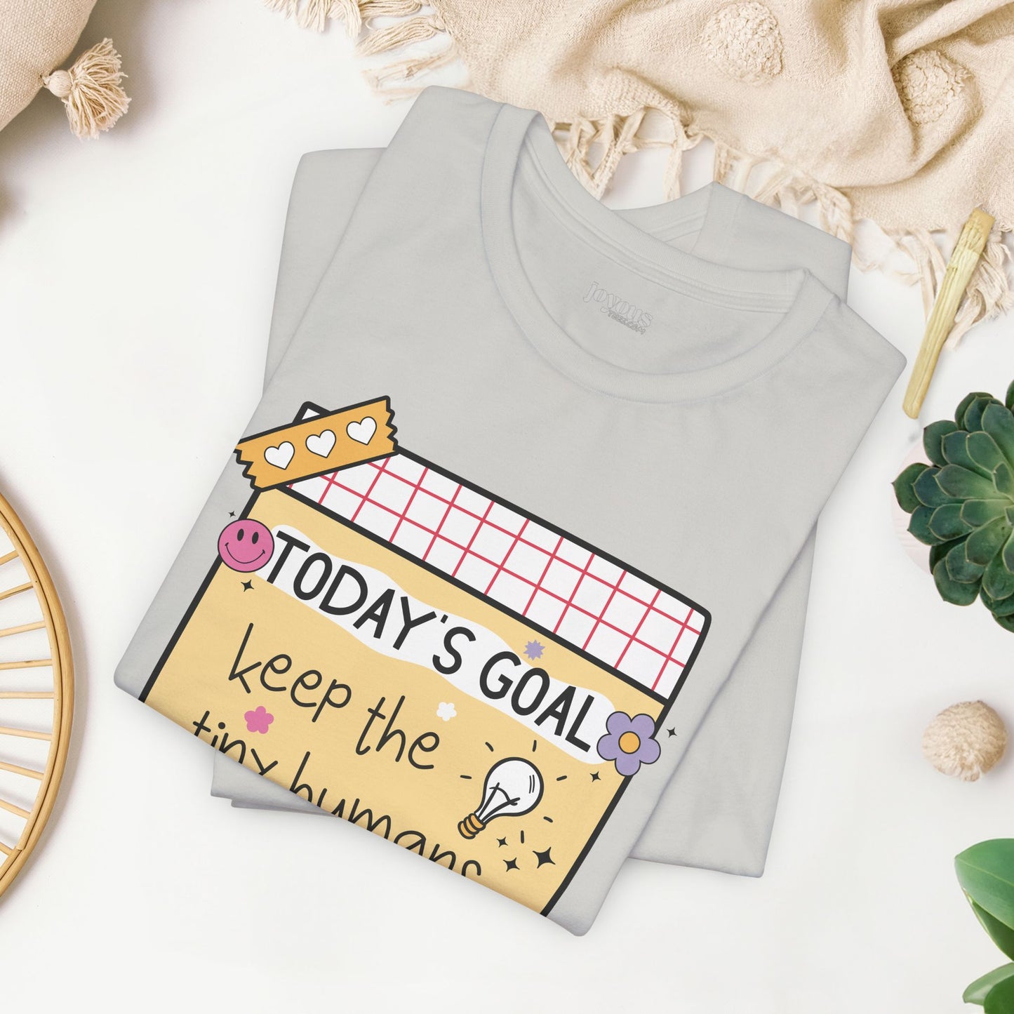Trendy Motivational Teacher Soft Cotton Tee
