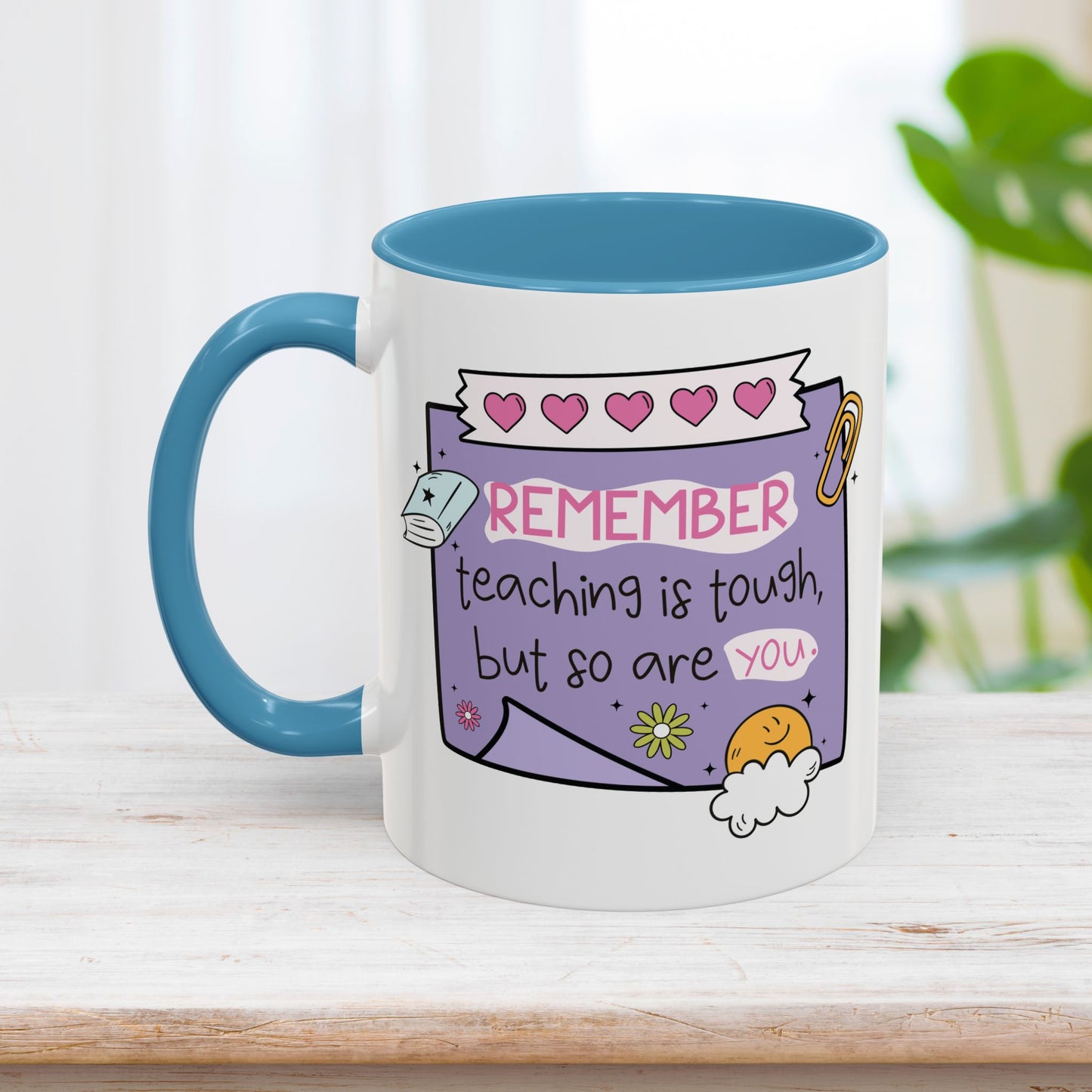 Trendy Motivational Teacher Mug