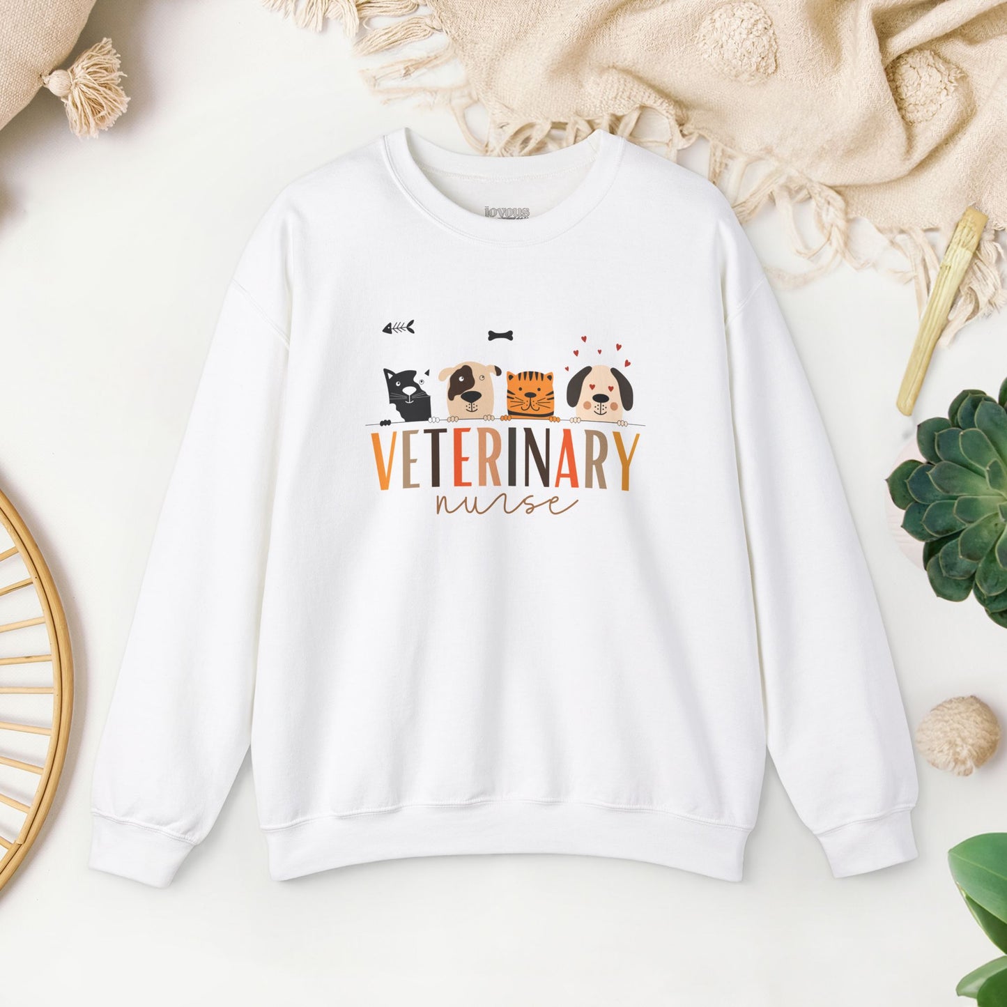 Veterinary Nurse Crewneck Sweatshirt for VET Nurse