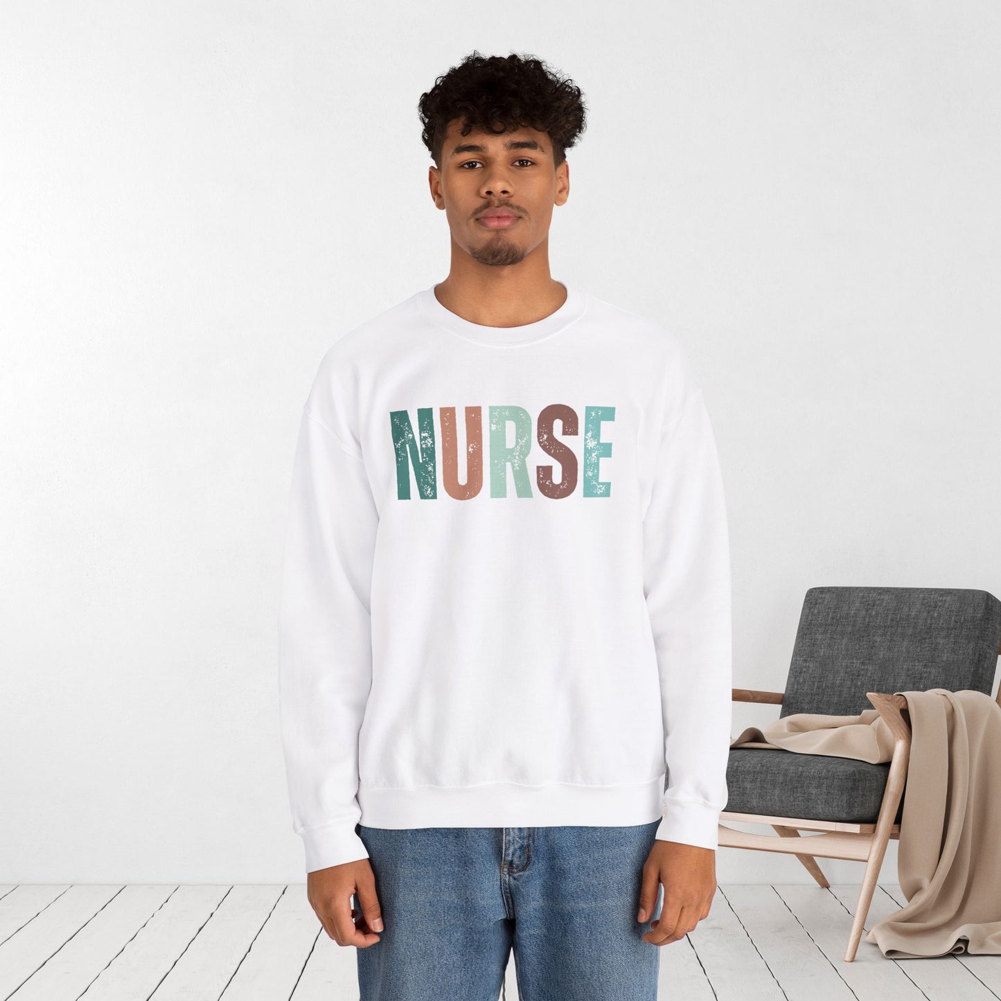 Retro Registered Nurse Sweatshirt