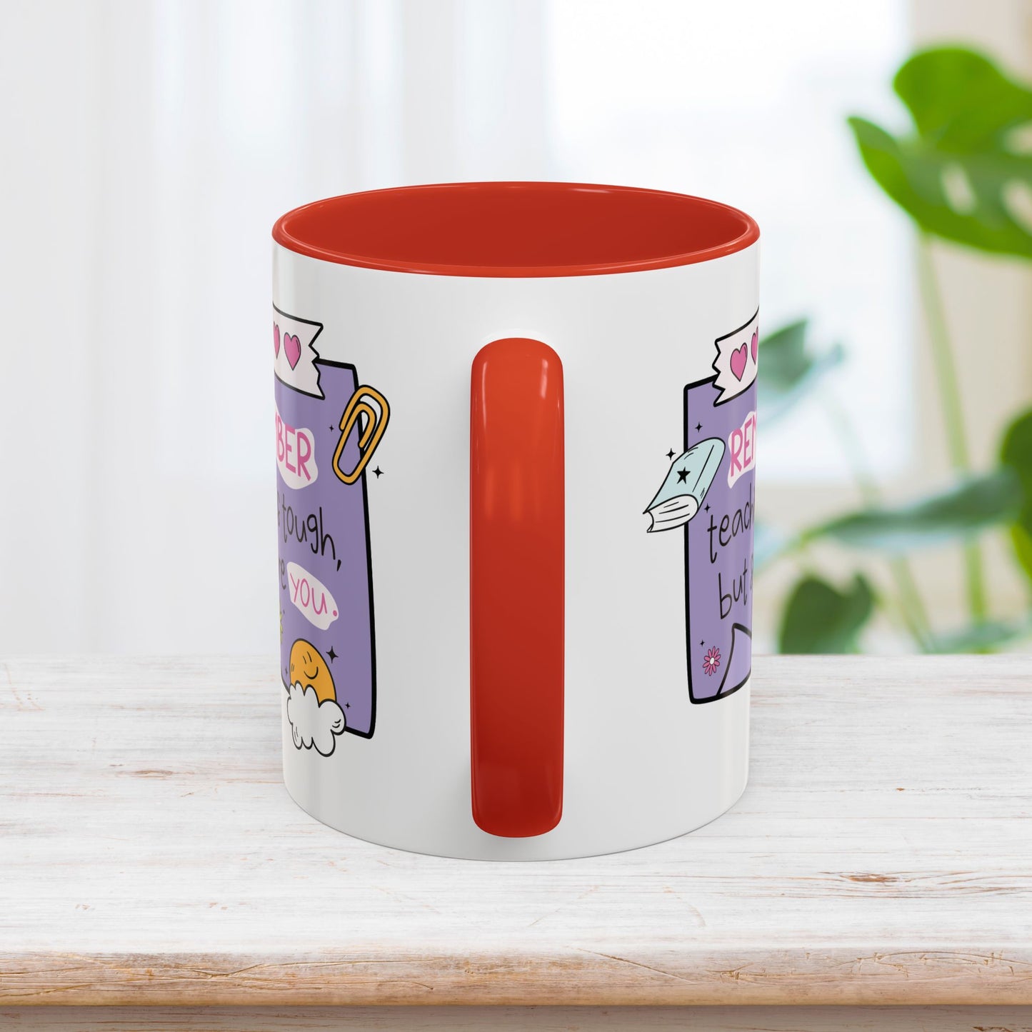 Trendy Motivational Teacher Mug