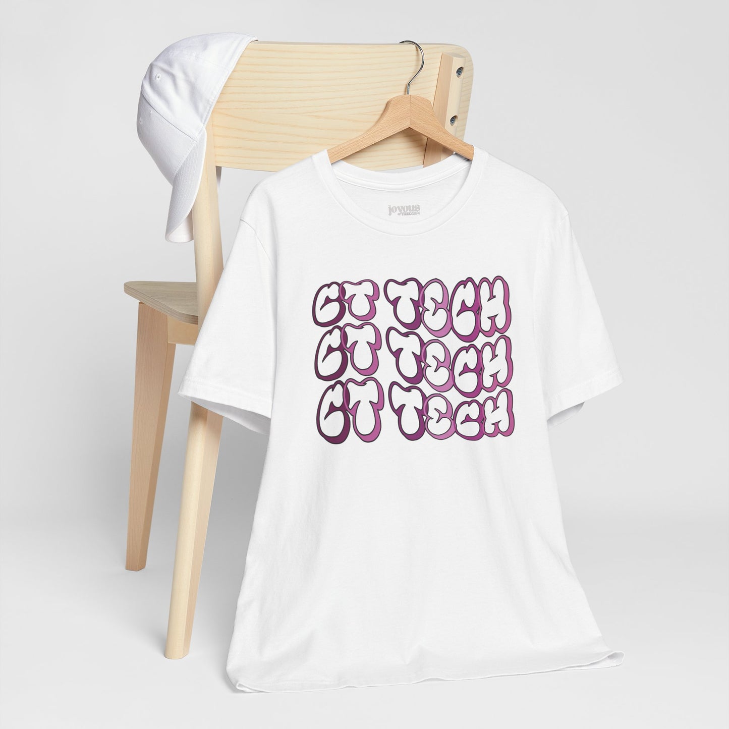 Groovy Purple CT Tech Shirt - CT Technologist Soft Cotton Tee