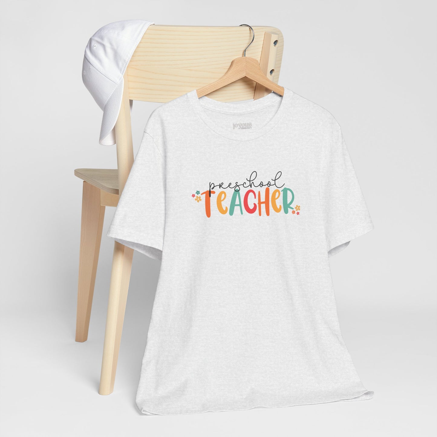 Trendy Preschool Teacher Soft Cotton Tee - Back to School Shirt