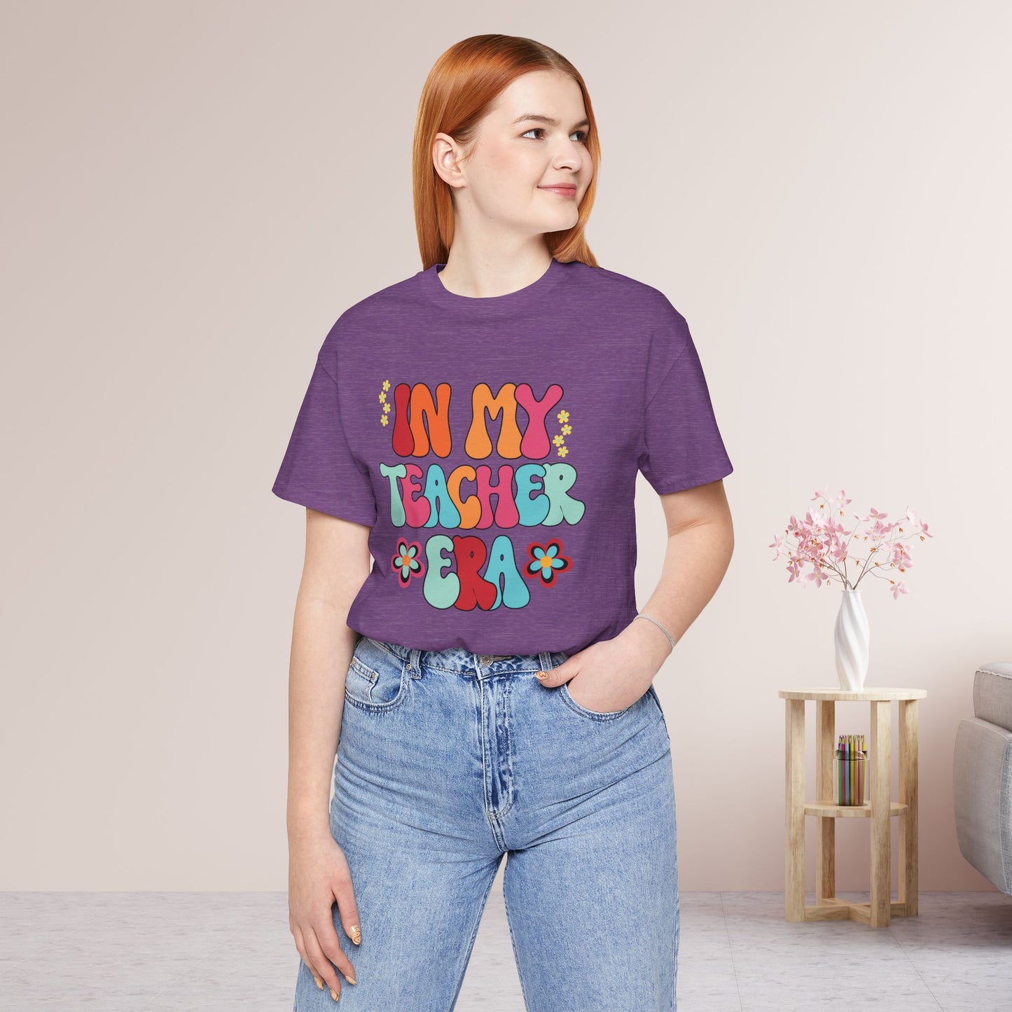In My Teacher Era Soft Cotton Tee