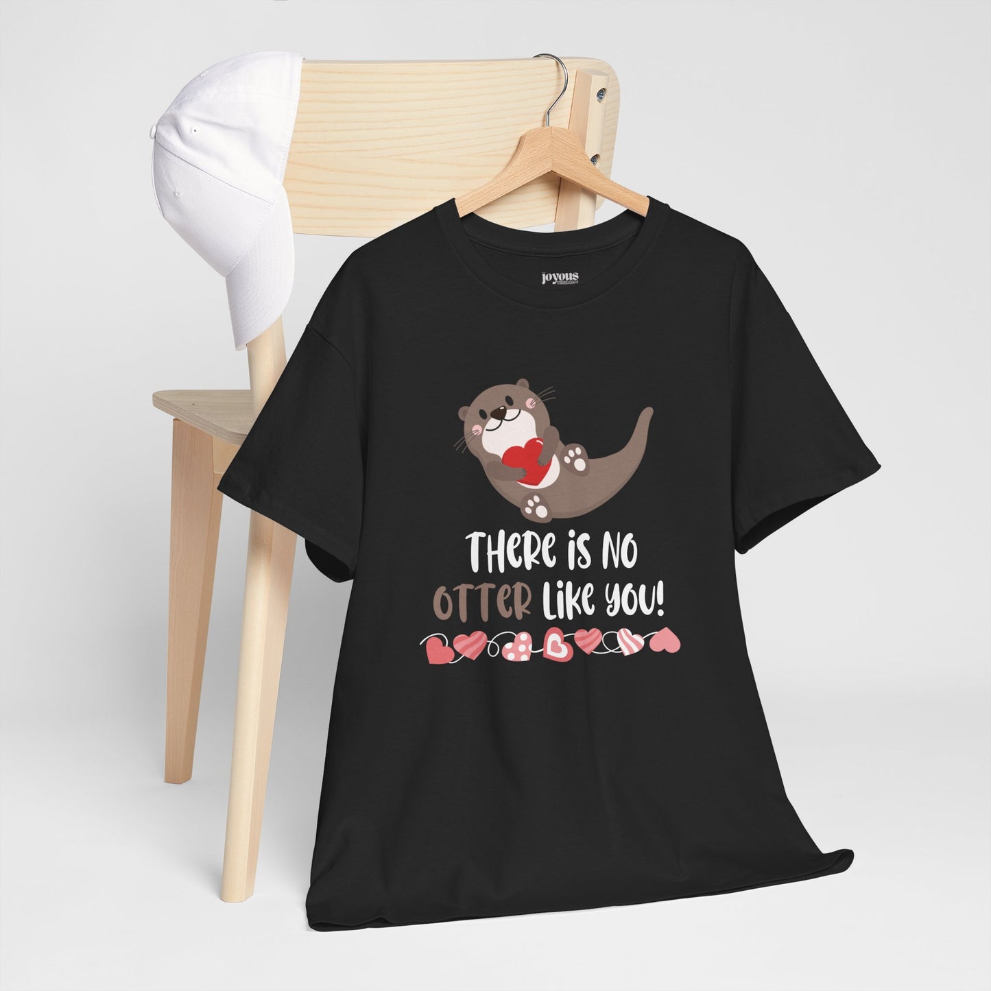 Valentine's Day Teacher Shirt - There is No Otter Like You Heavy Cotton Tee