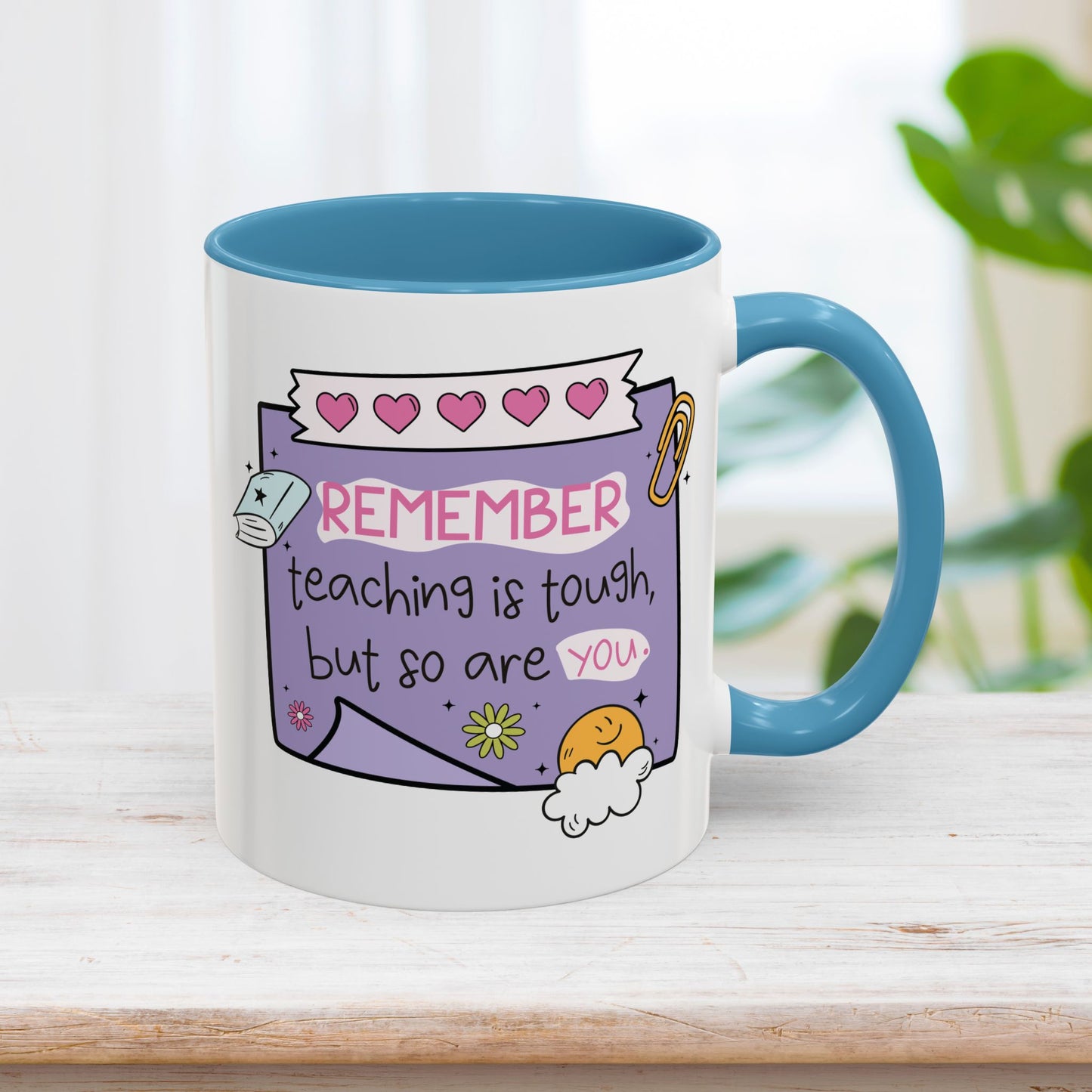 Trendy Motivational Teacher Mug