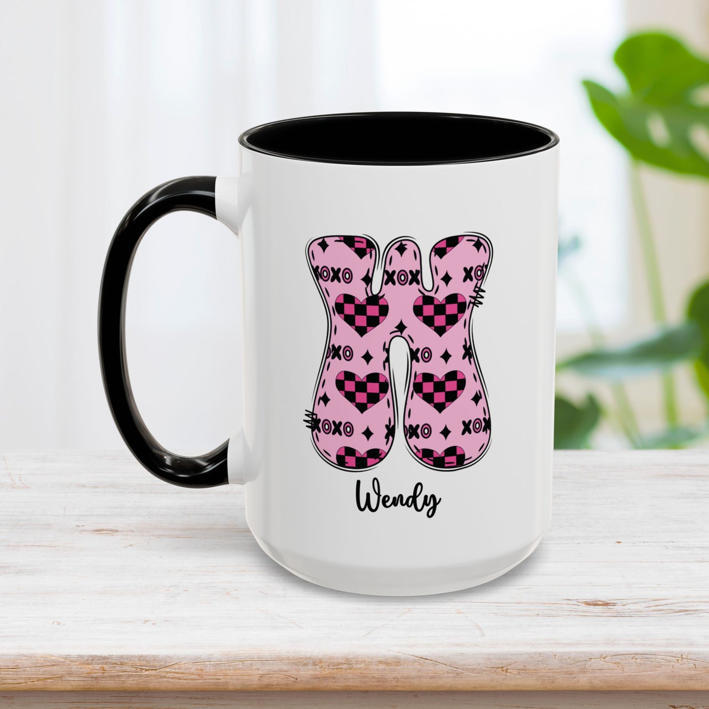 Custom Name Initial Letter Mug - Personalized Gifts A-Z