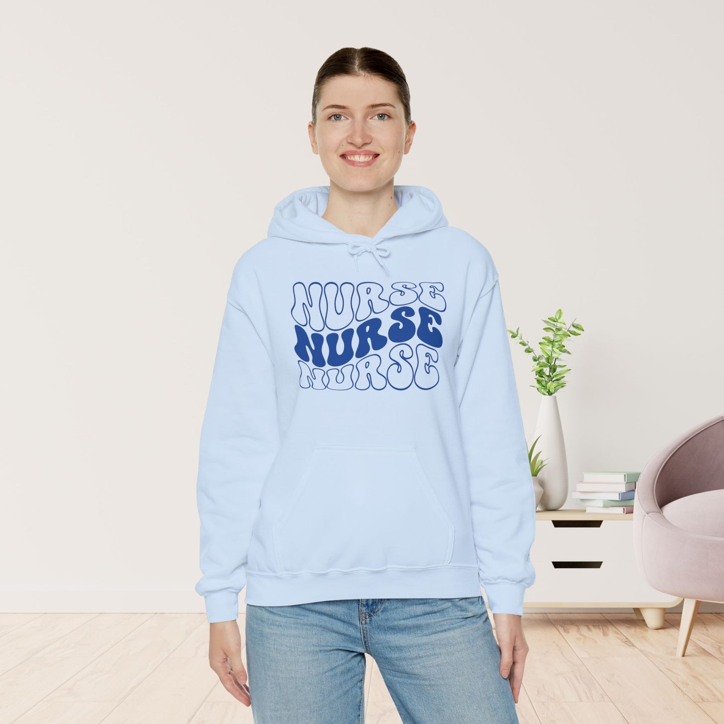 Groovy Nurse Hoodie - Registered Nurse Hoodie