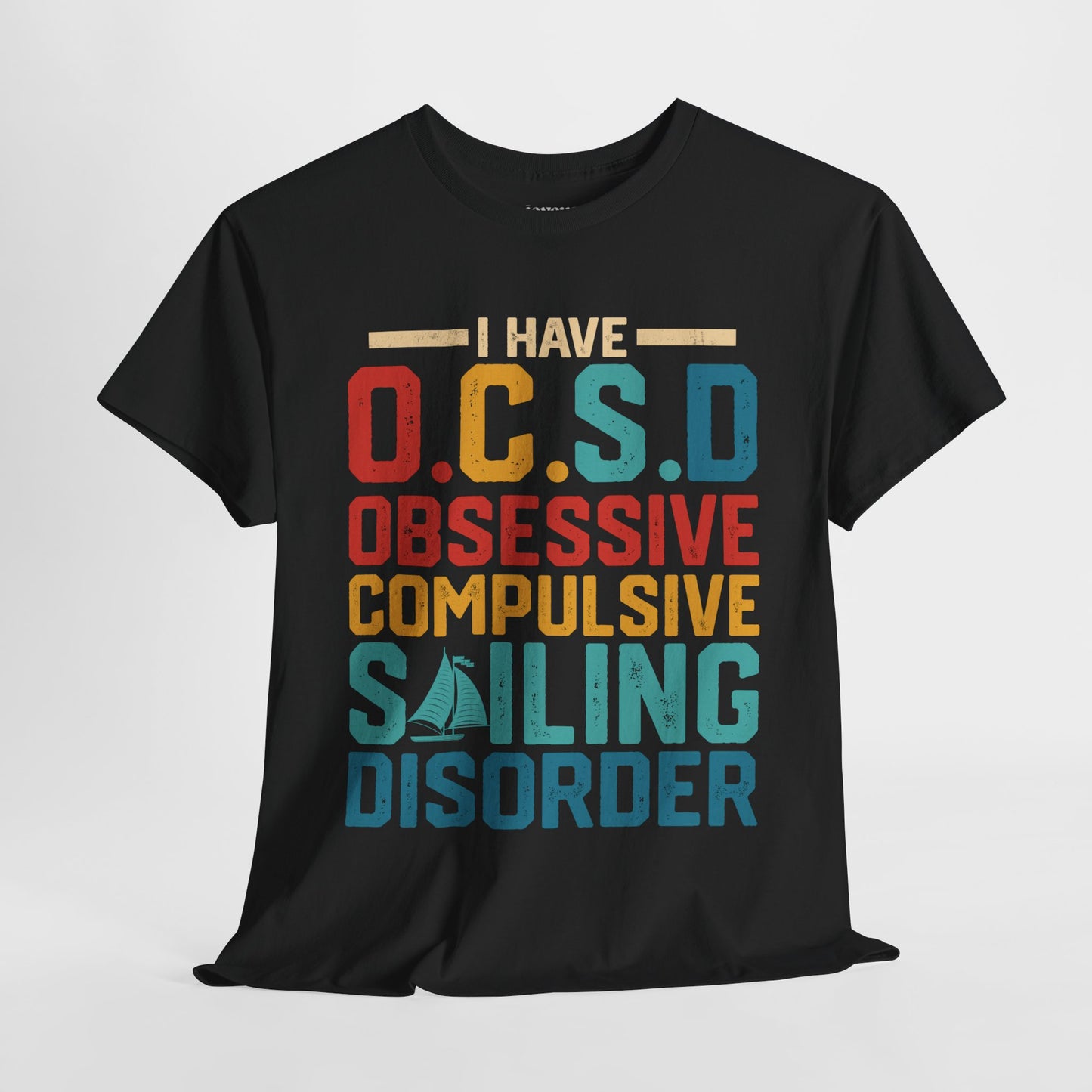 Funny Sailing Shirt - Unisex Sailing Heavy Cotton Tee