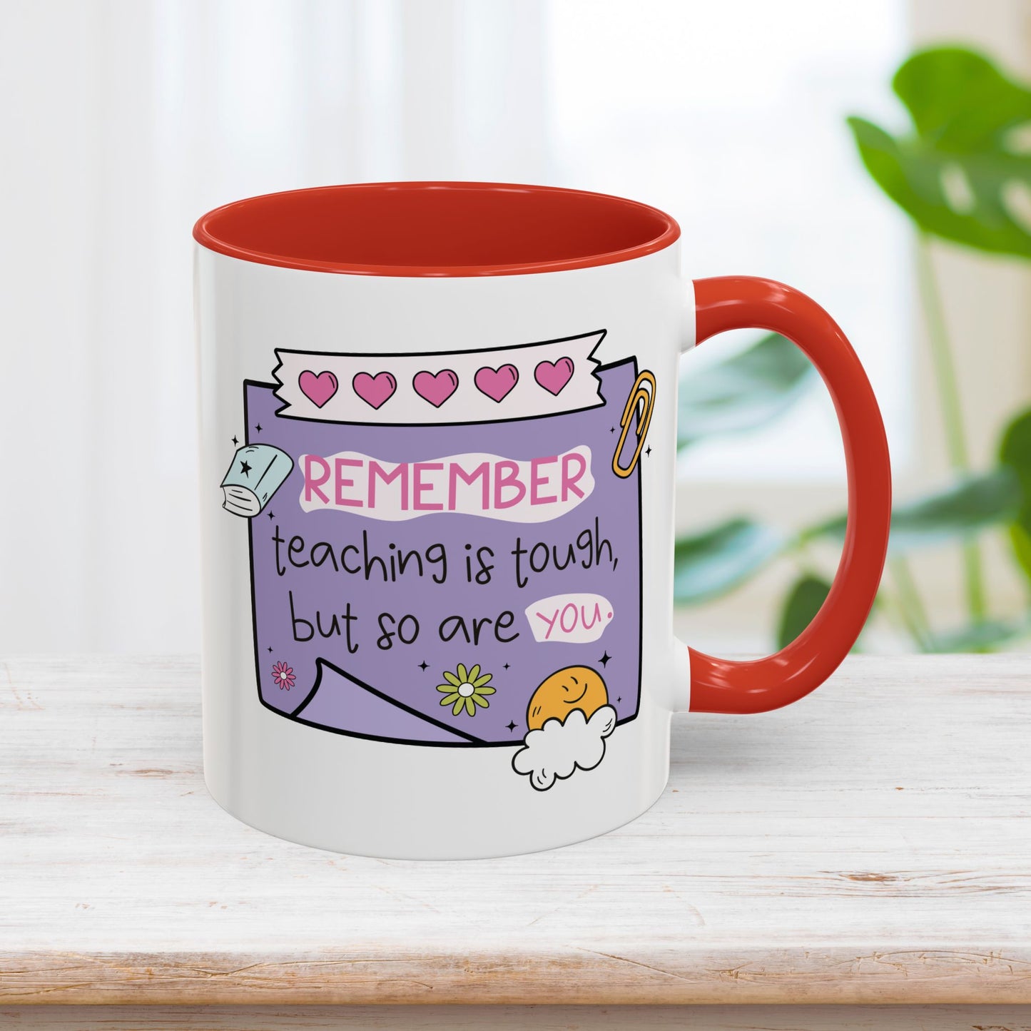 Trendy Motivational Teacher Mug