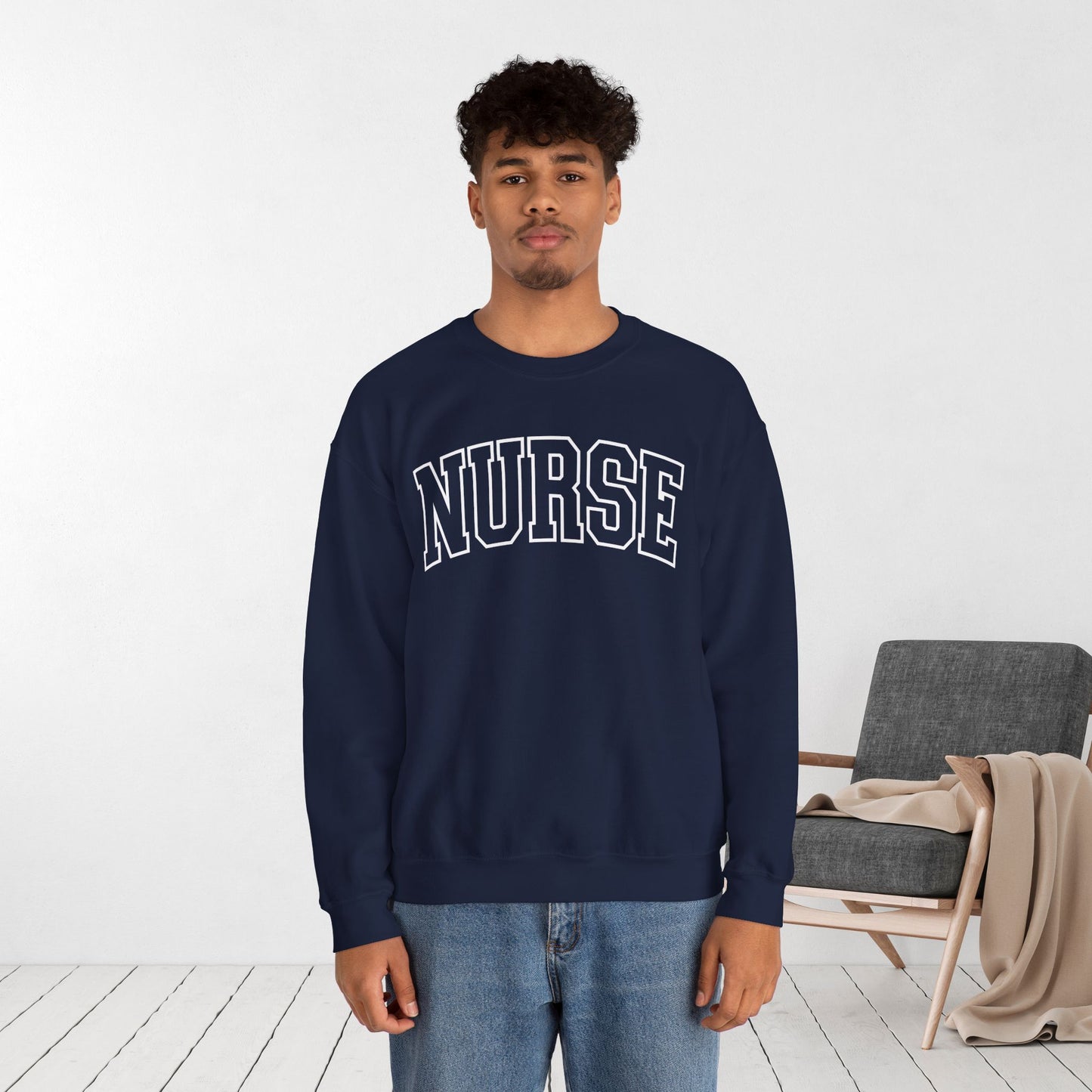 Unisex Retro Nurse Sweatshirt for Registered Nurse