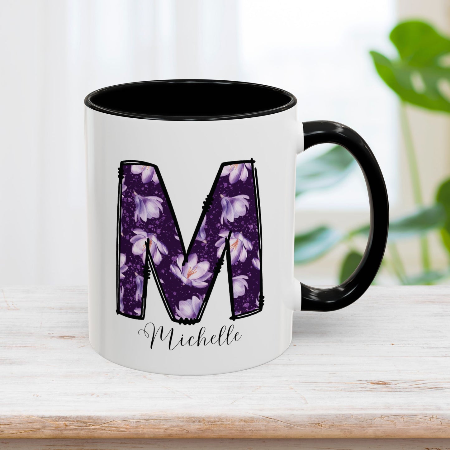 Custom Name Initial Letter Mug - Personalized Gifts A-Z
