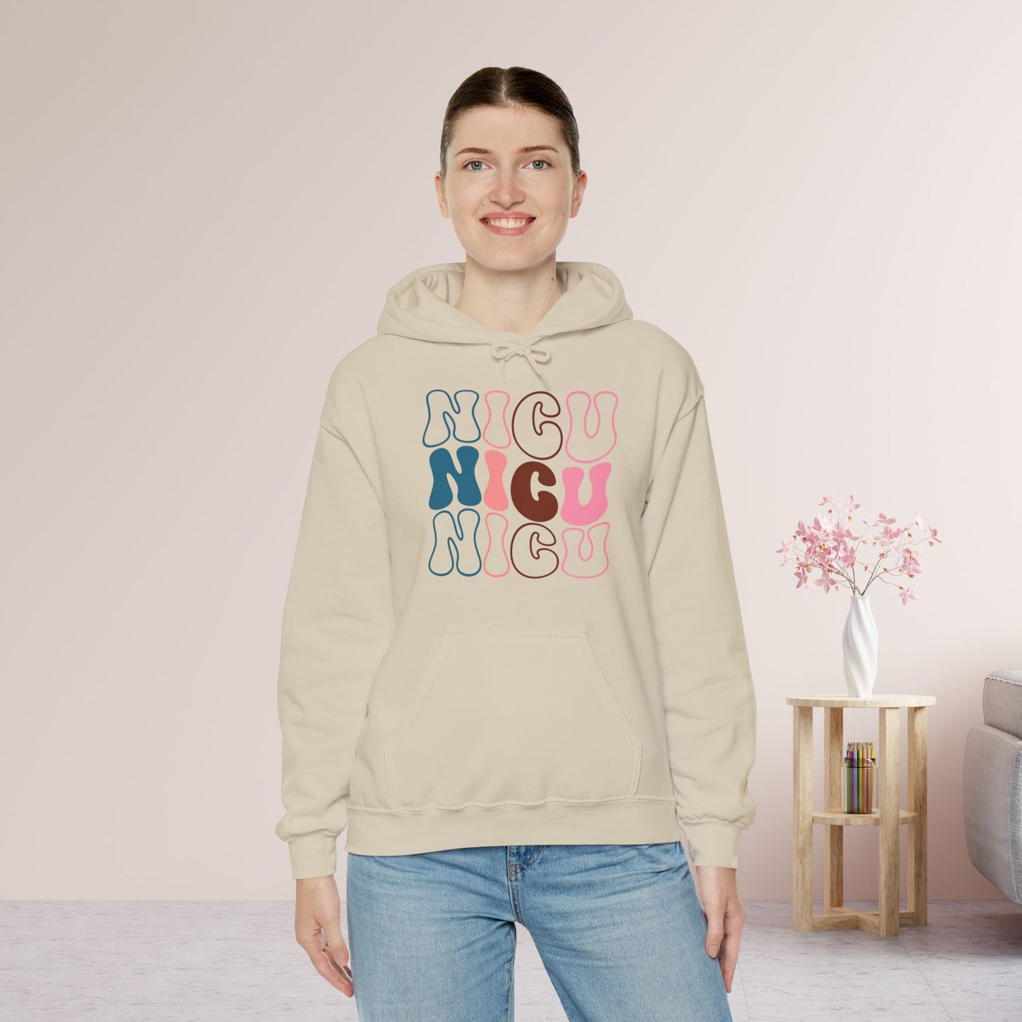 Groovy NICU Hoodie - Neonatal ICU Nurse Hoodie