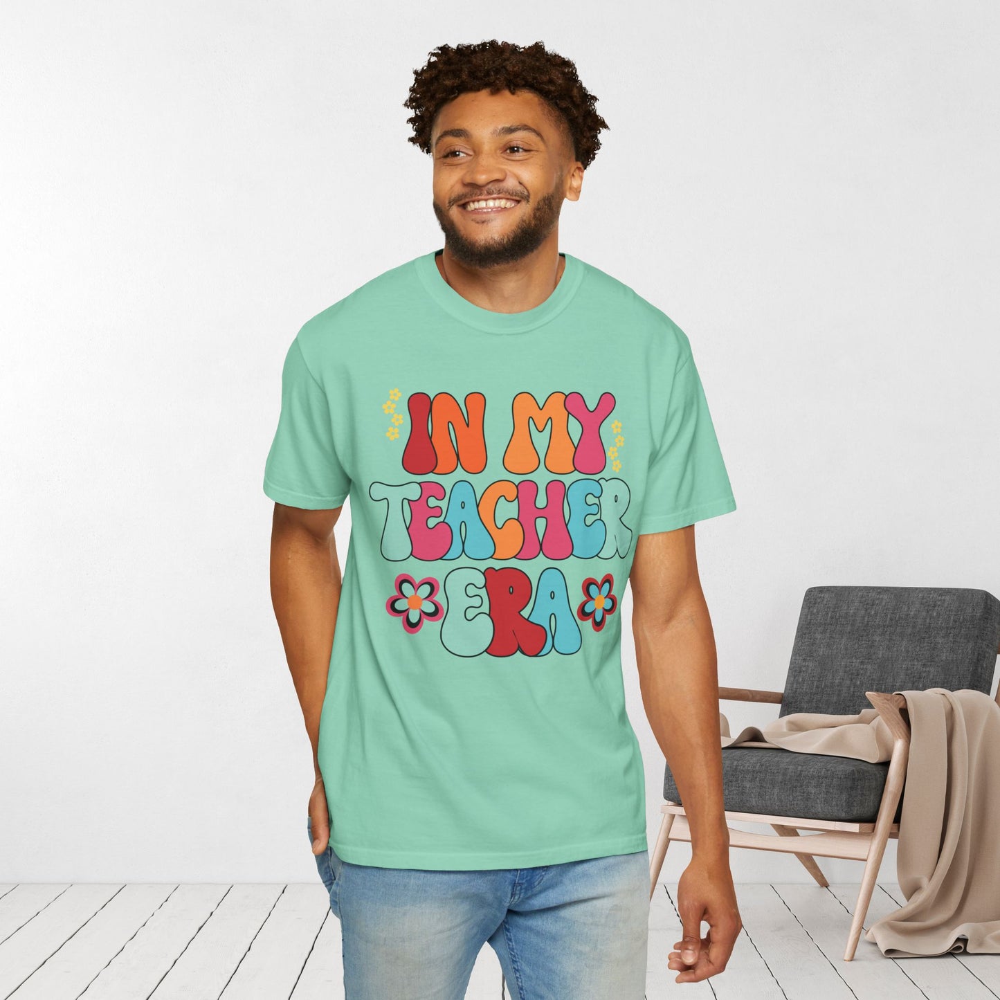 In My Teacher Era Comfort Colors Teacher Shirt