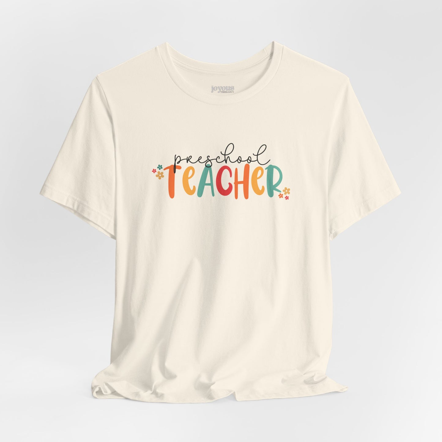 Trendy Preschool Teacher Soft Cotton Tee - Back to School Shirt