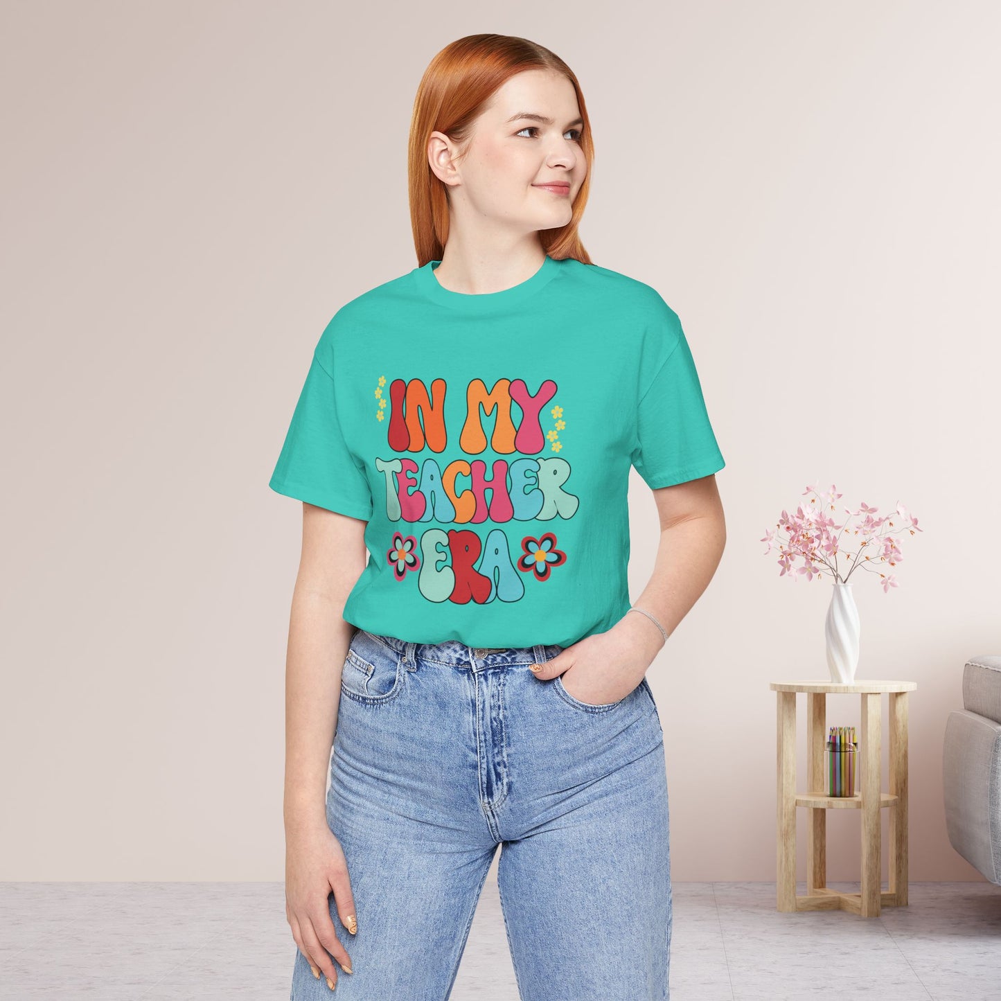 In My Teacher Era Soft Cotton Tee