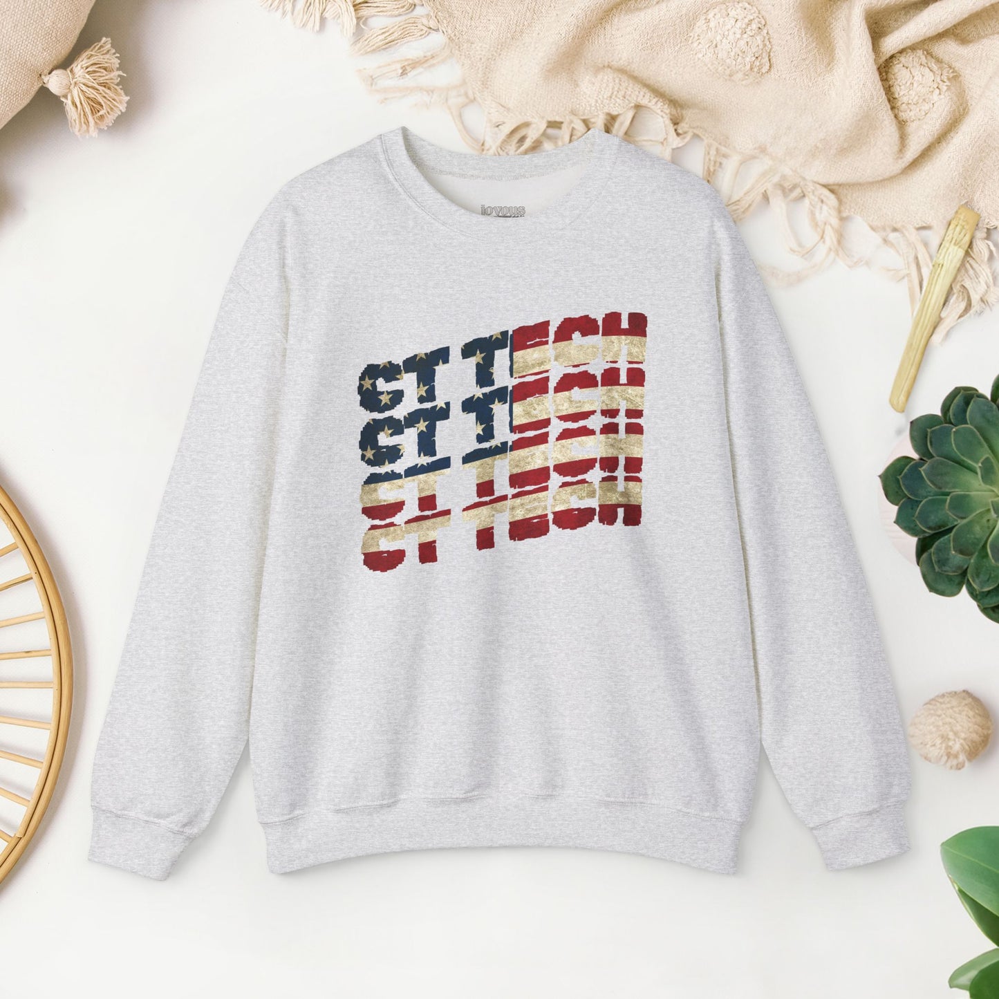 USA Flag CT Tech Sweatshirt - 4th of July CT Technologist Sweater