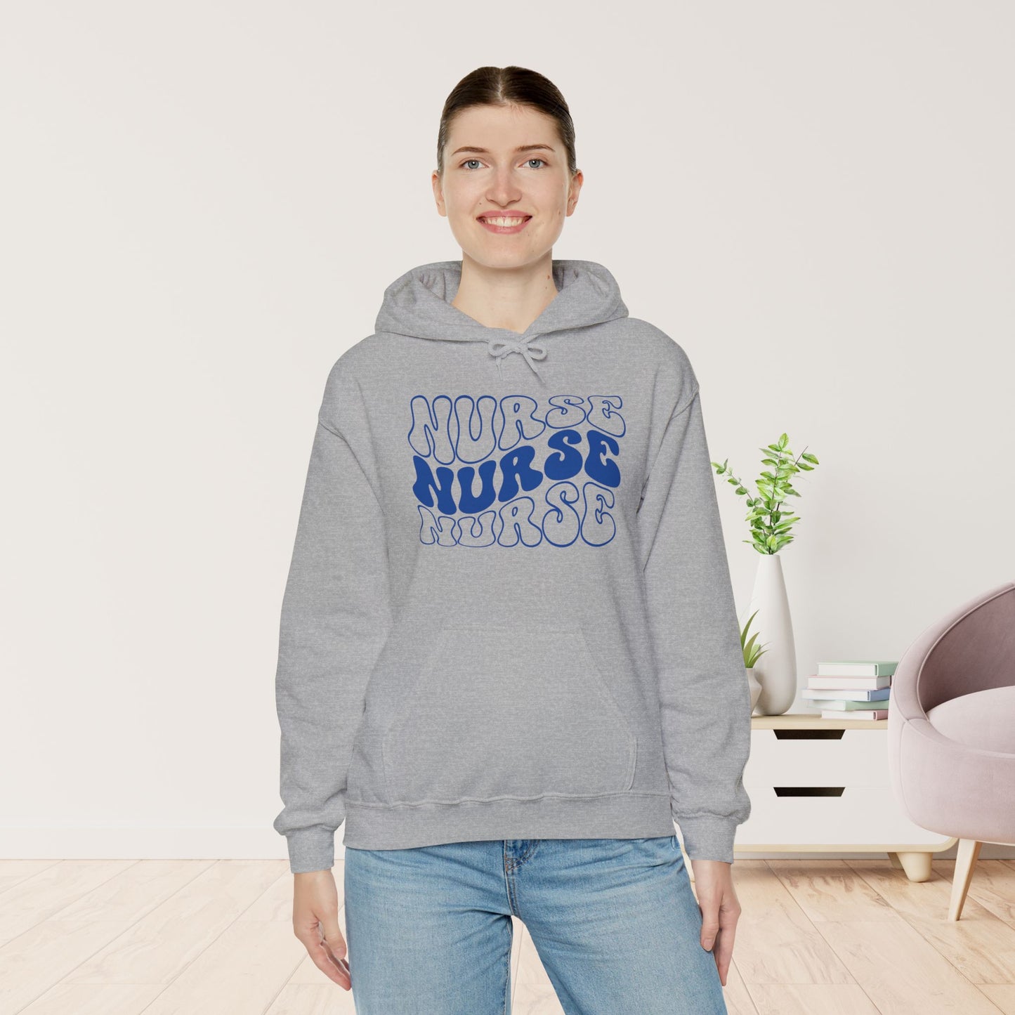 Groovy Nurse Hoodie - Registered Nurse Hoodie