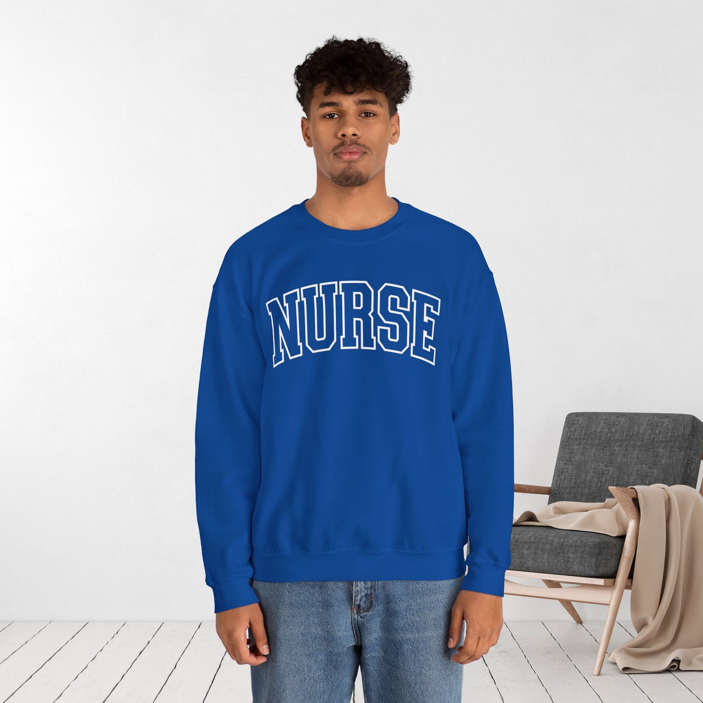 Unisex Retro Nurse Sweatshirt for Registered Nurse
