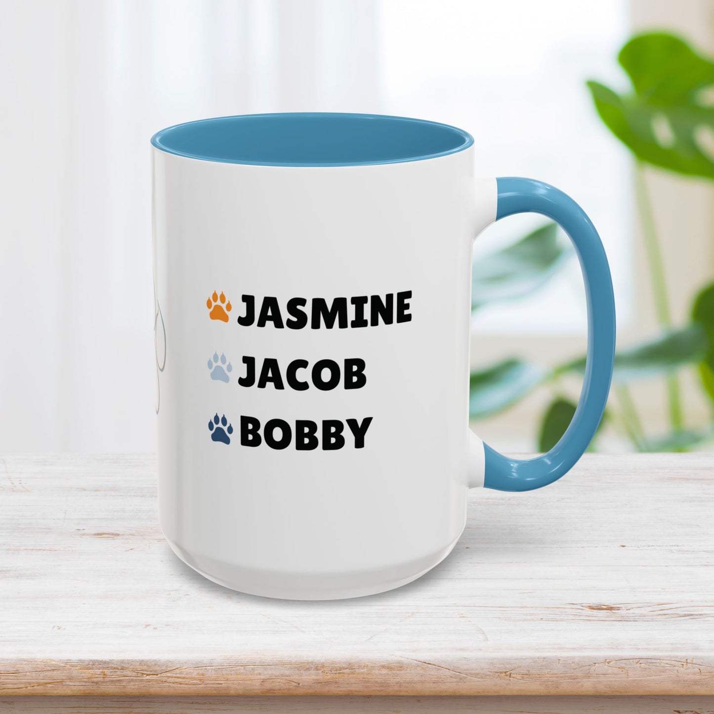 Personalized Papa Bear Coffee Mug with Kids Names - Custom Dad Gifts for Father's Day