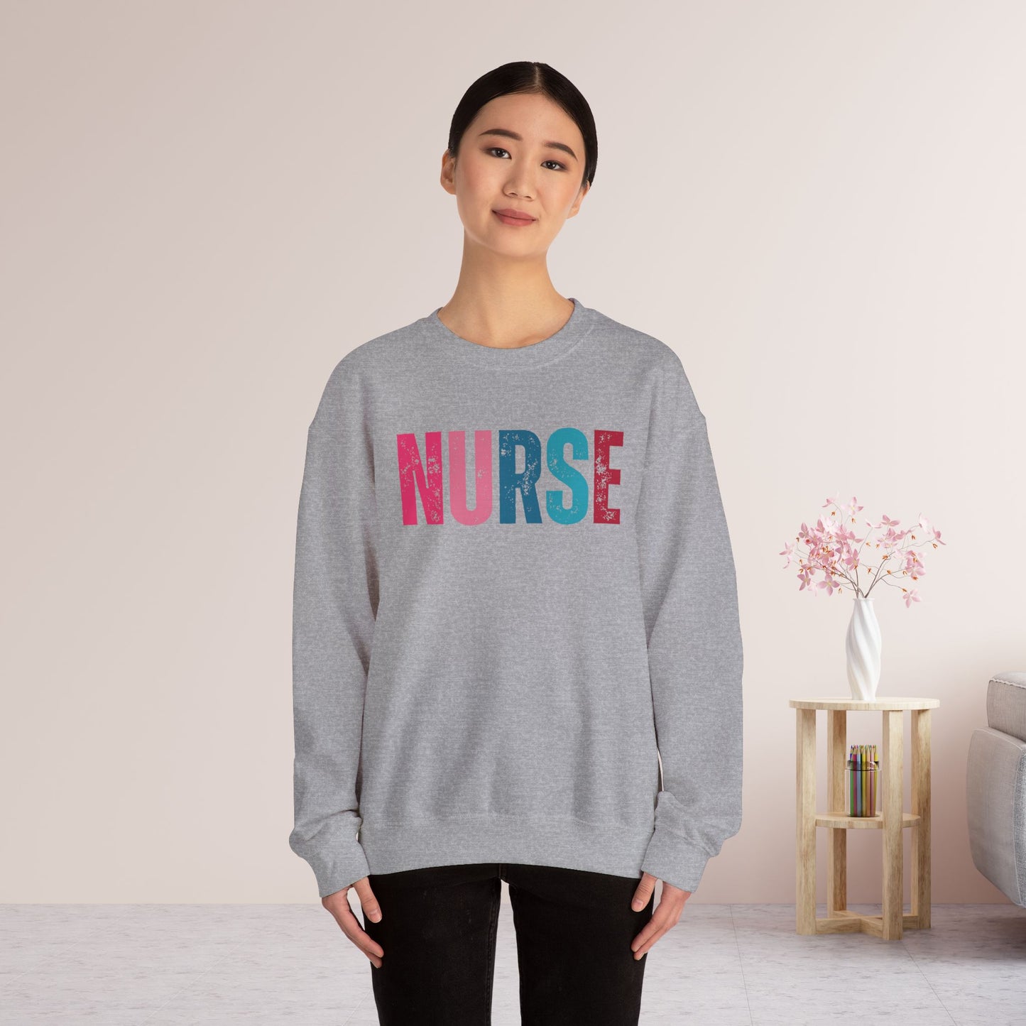 Trendy Nurse Sweatshirt for Registered Nurse