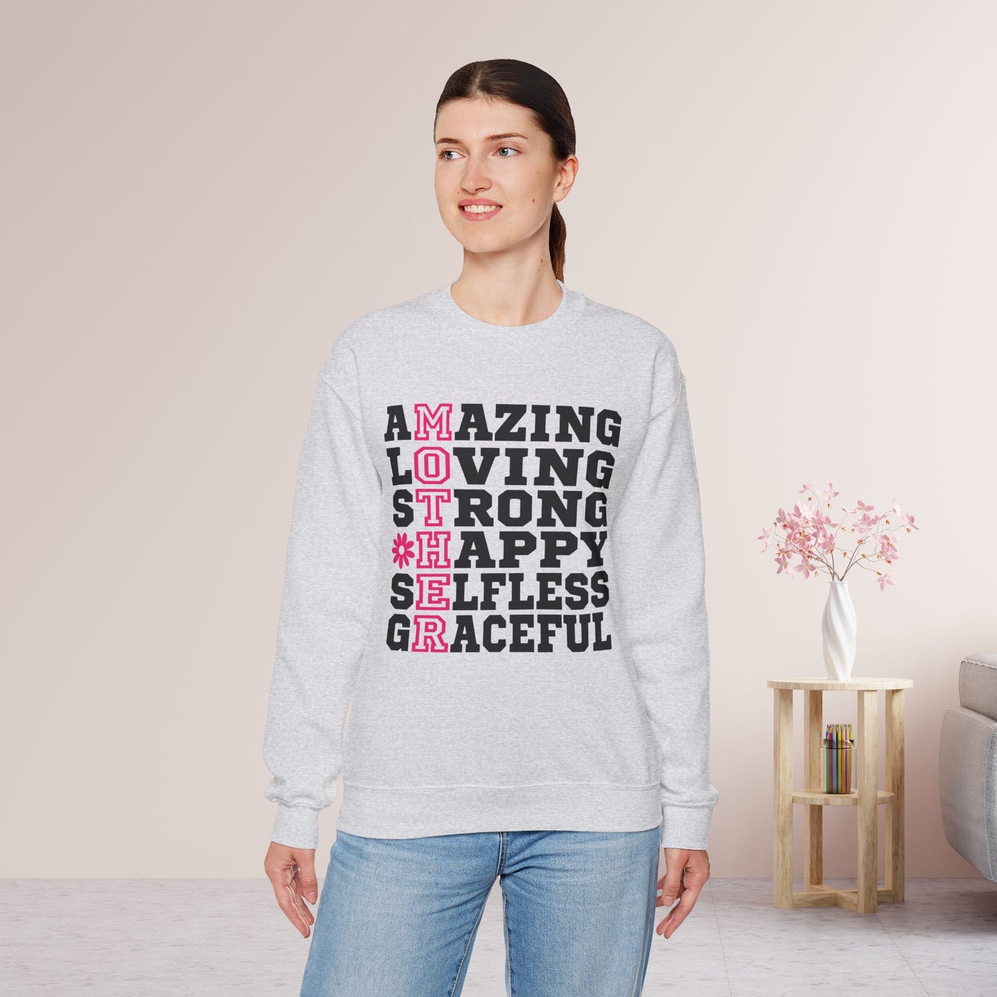 Mother Sweatshirt - Mama Sweatshirt - Mom Crewneck Pullover