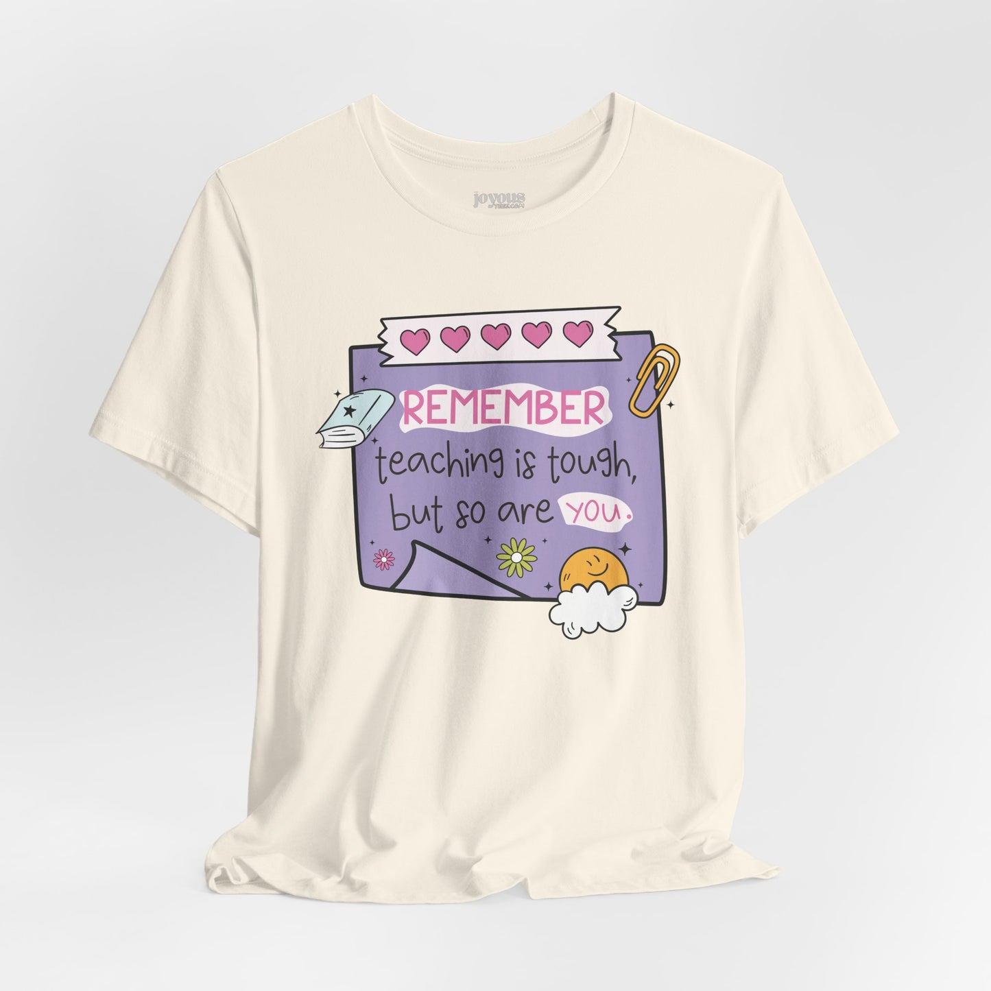 Trendy Motivational Teacher Soft Cotton Tee