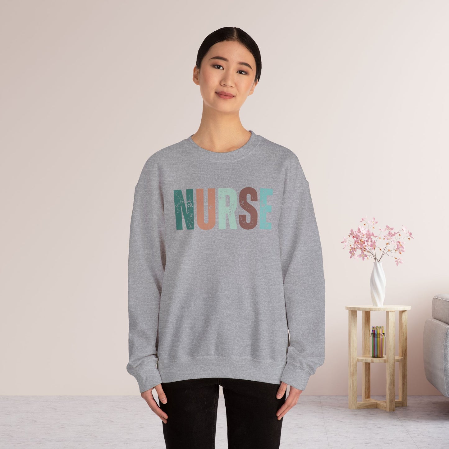 Retro Registered Nurse Sweatshirt