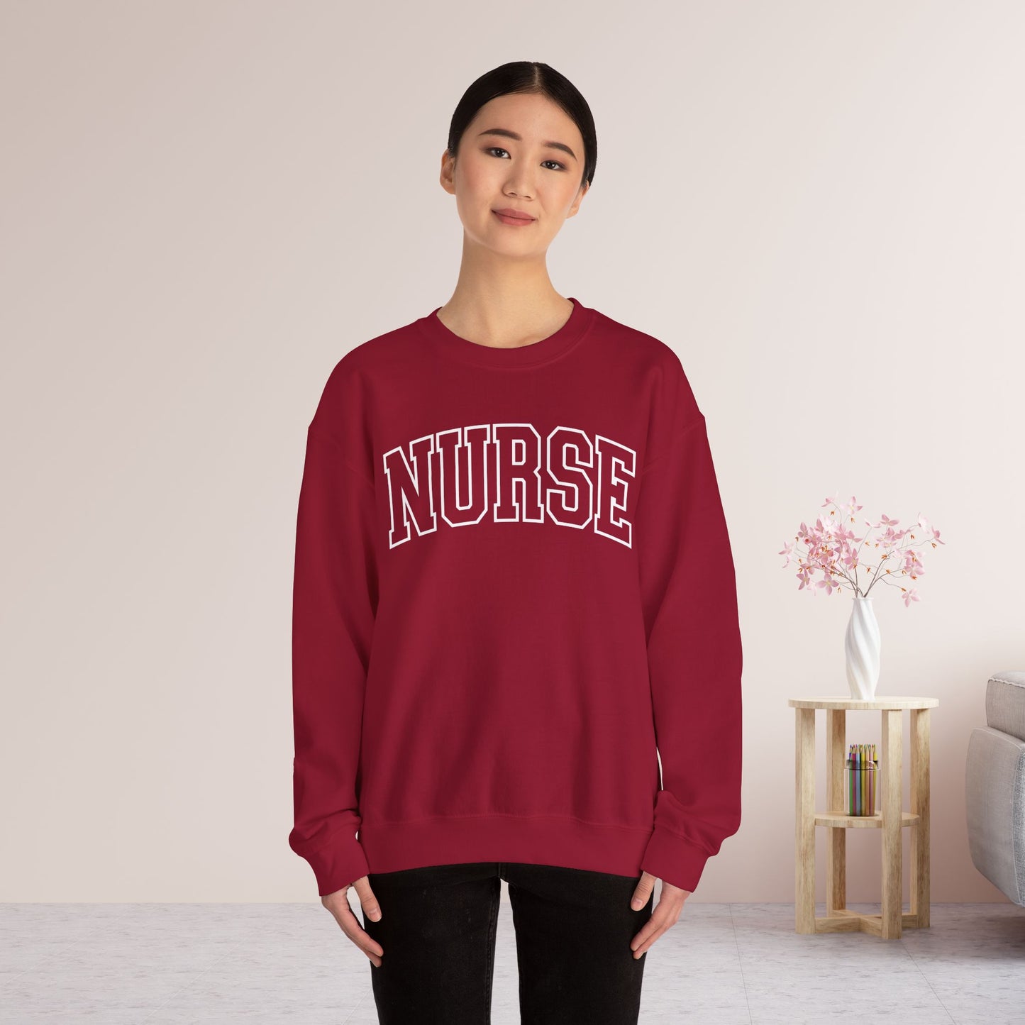 Unisex Retro Nurse Sweatshirt for Registered Nurse