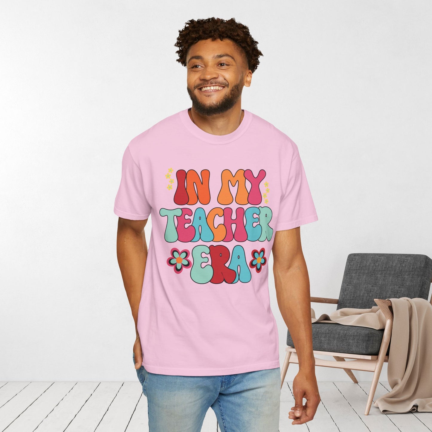 In My Teacher Era Comfort Colors Teacher Shirt