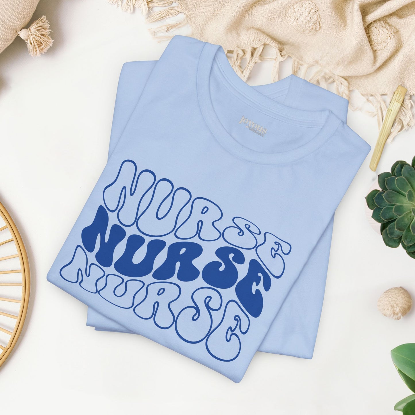 Groovy Nurse Shirt - Registered Nurse Soft Cotton Tee