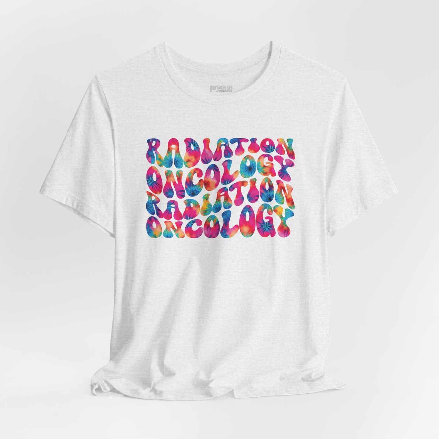 Tie Dye Groovy Radiation Oncology Soft Cotton Tee