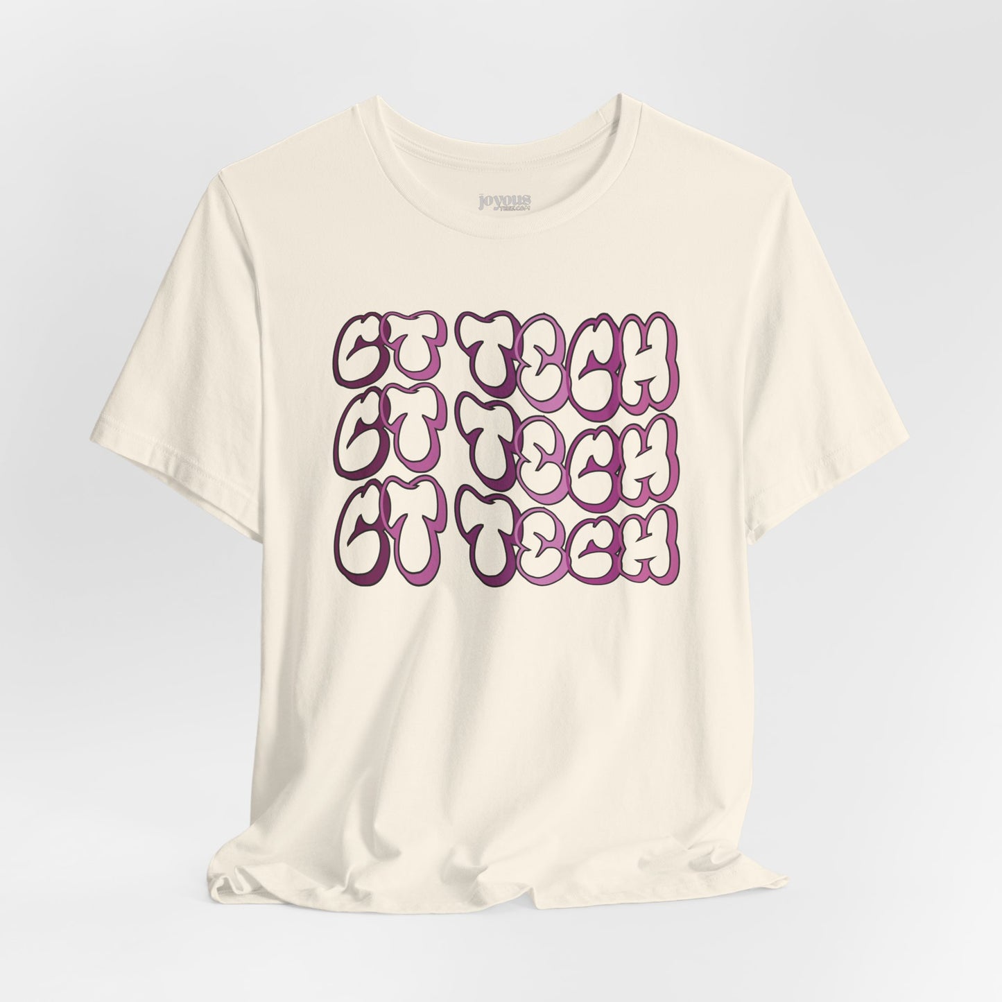 Groovy Purple CT Tech Shirt - CT Technologist Soft Cotton Tee