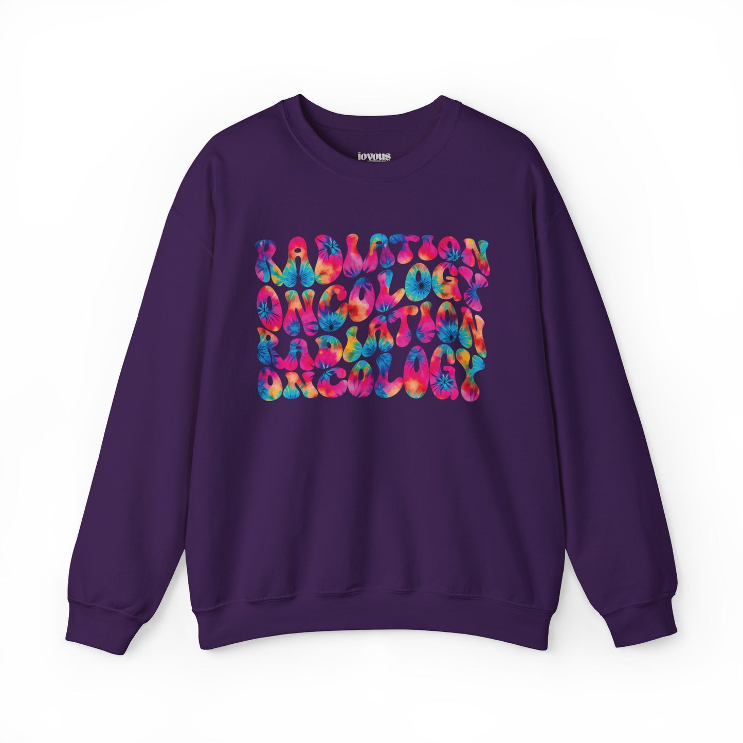 Tie Dye Groovy Radiation Oncology Sweatshirt