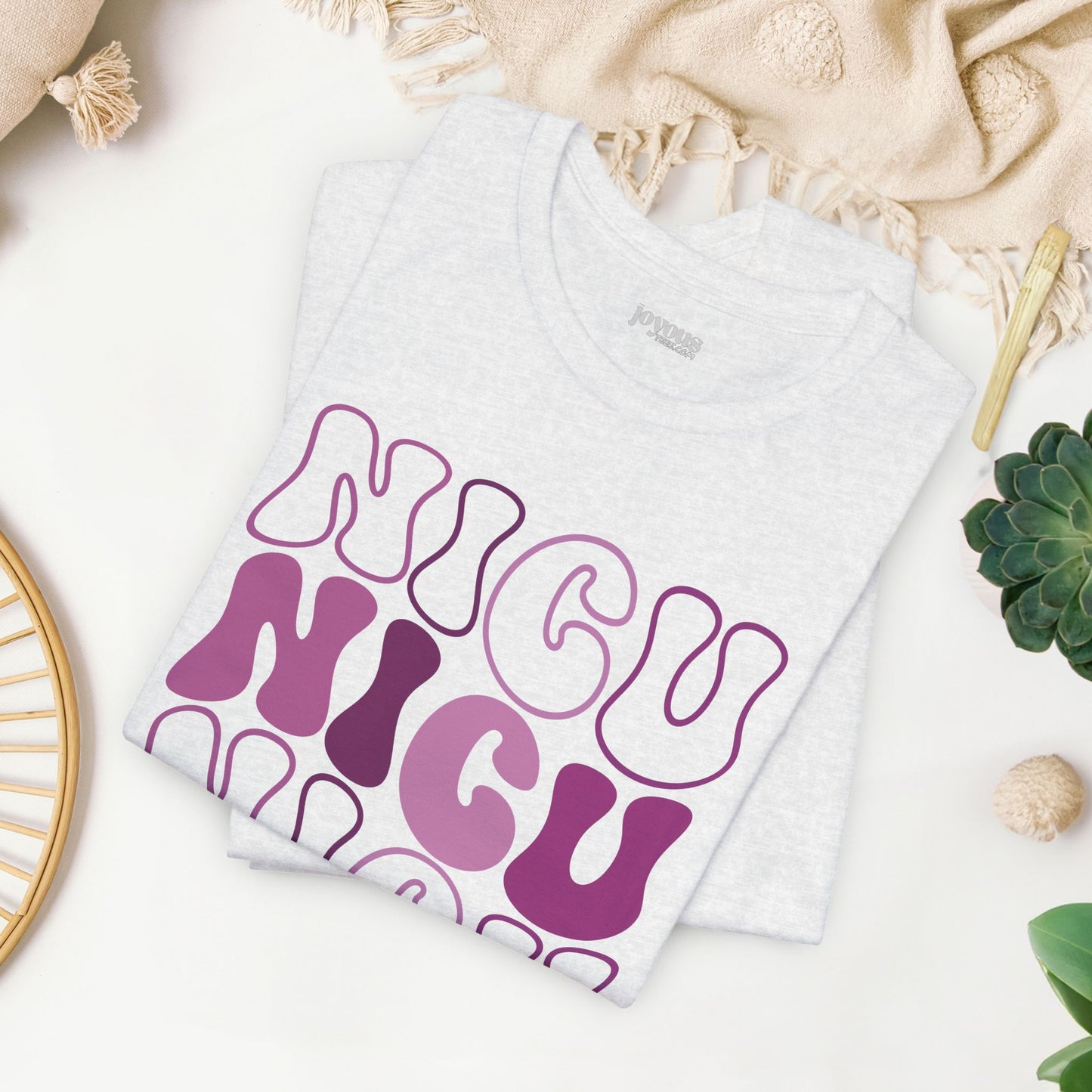 Groovy NICU Shirt - Neonatal ICU Nurse Soft Cotton Tee