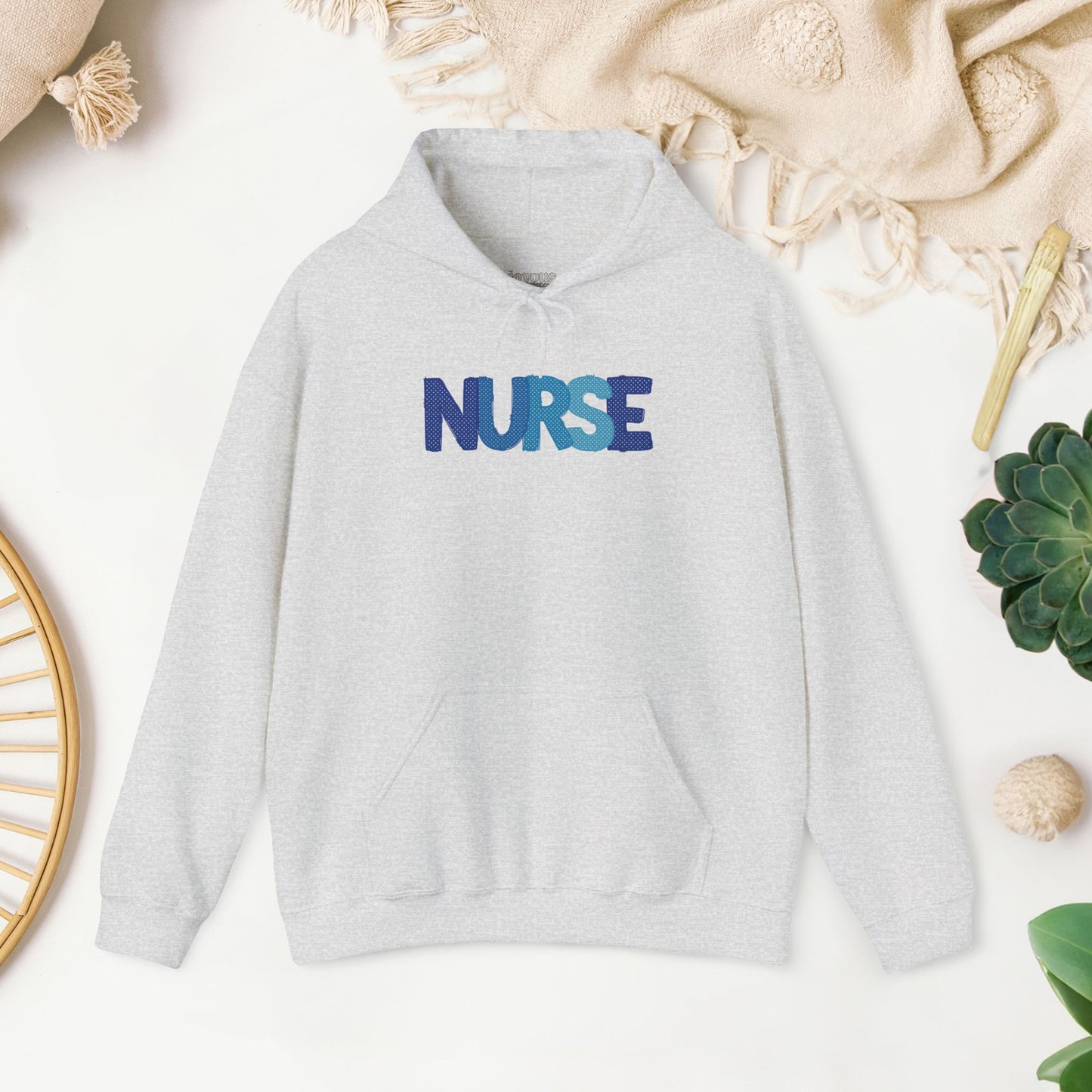 Polka Dot Nurse Hoodie - Registered Nurse Hoodie