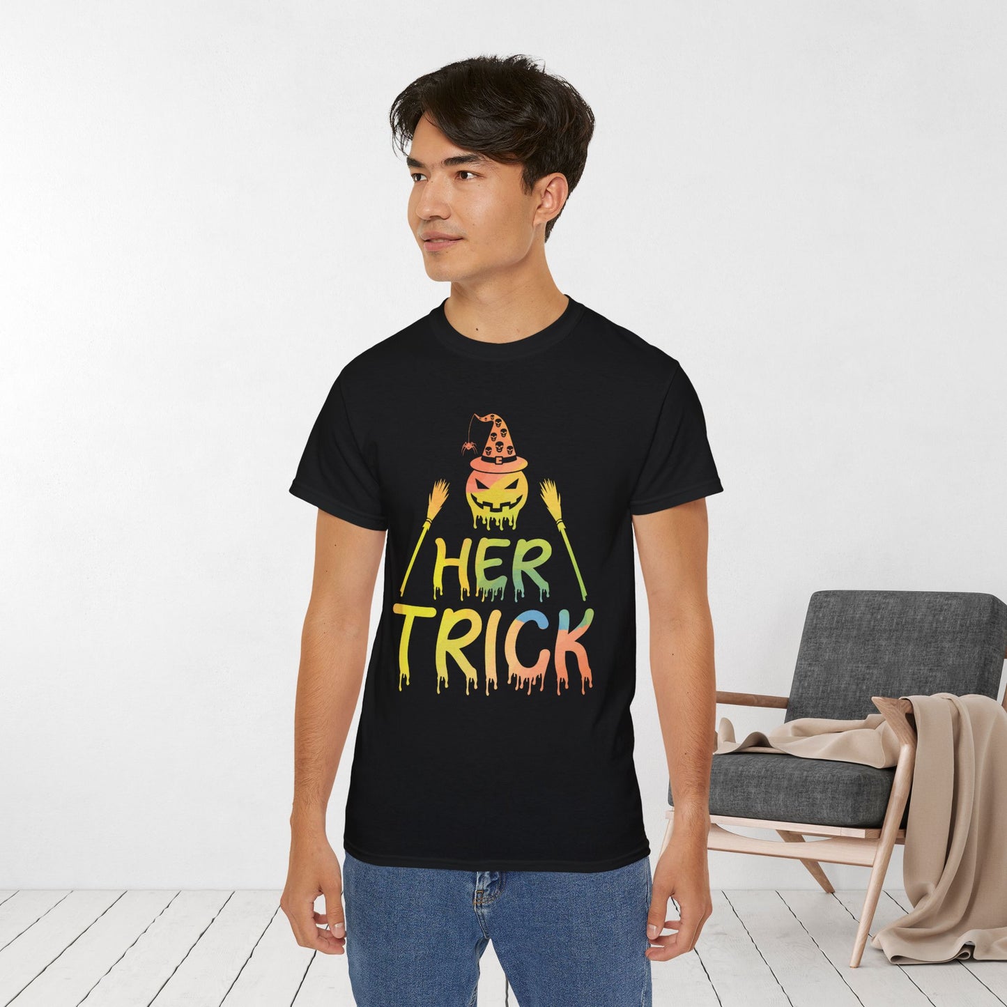 Matching Couples Halloween Shirt - Funny Halloween Ultra Cotton Tee