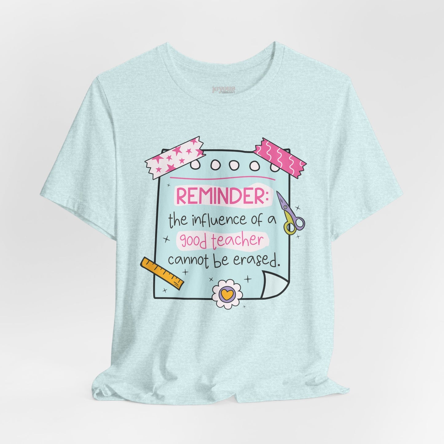 Trendy Motivational Teacher Soft Cotton Tee